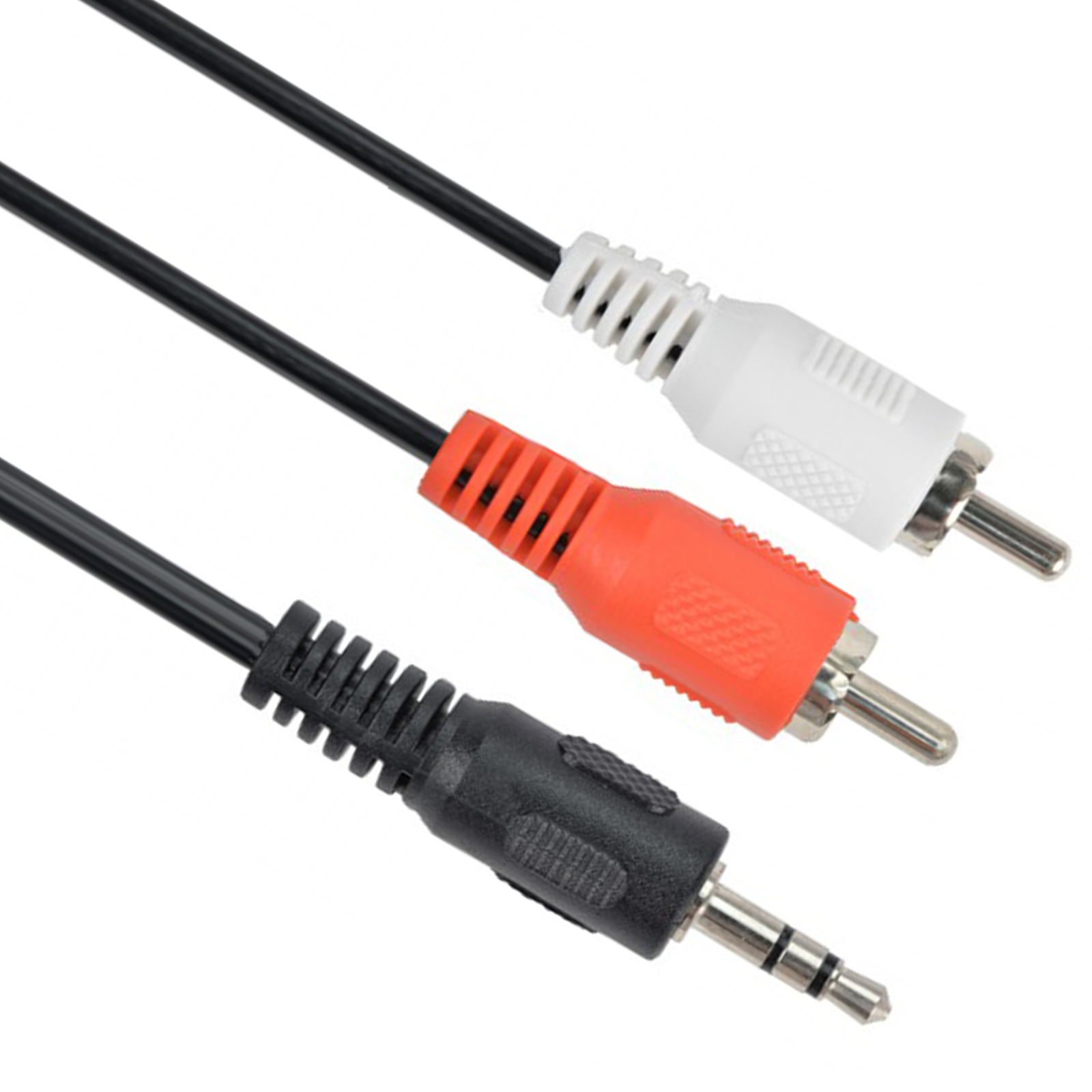 Cable RCA a RCA punta dorada de 1.5m