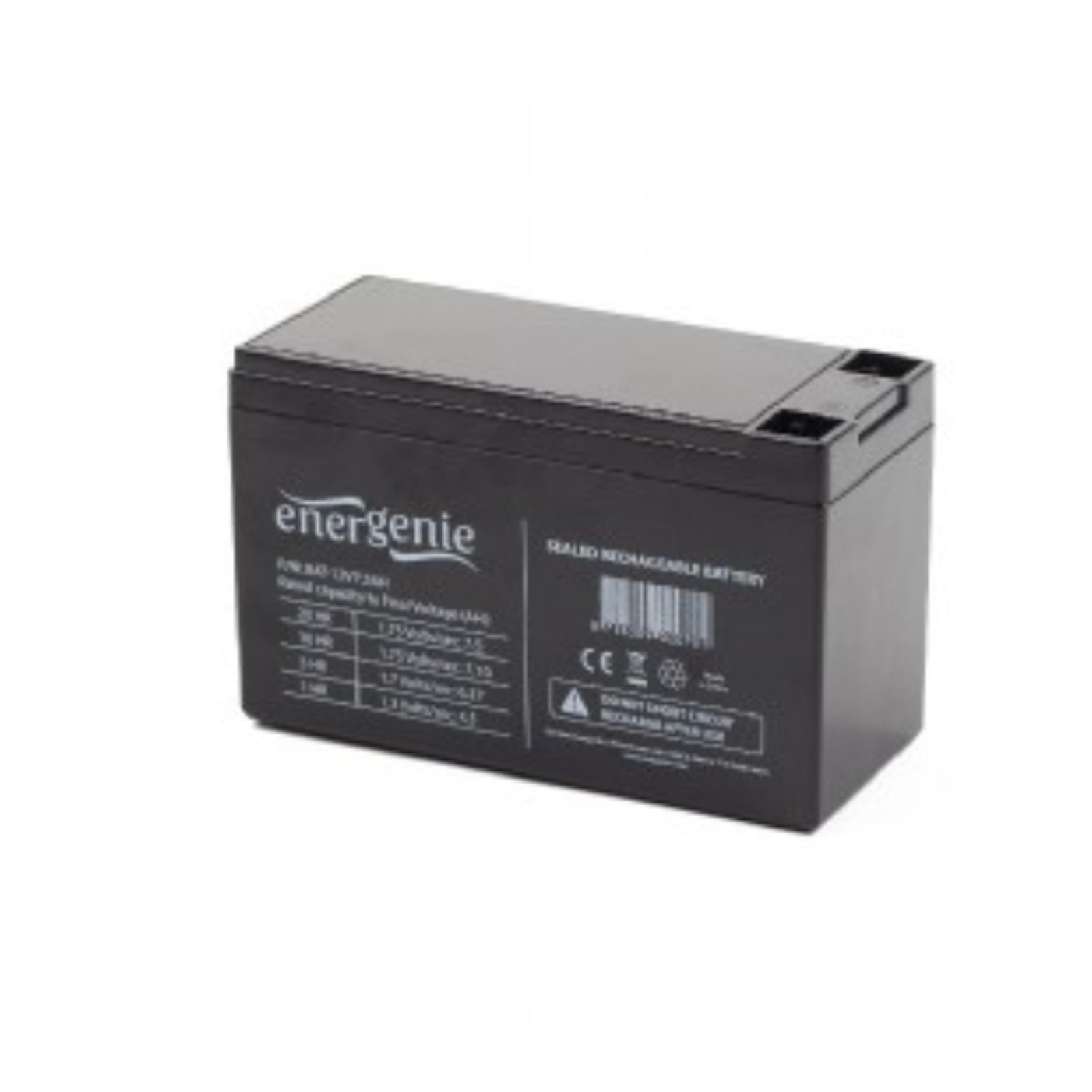 Batteria sigillata al piombo 12V 7.2Ah sostituzione UPS - Cablematic