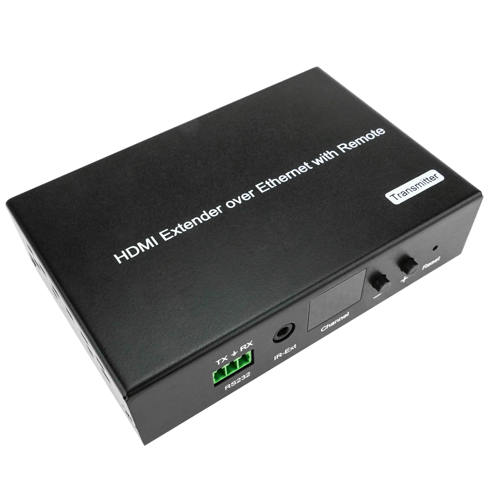 HDMI extender FullHD 1080p via cat.5e Cat.6 ethernet cable 120m -  Transmitter Remote control H.264 - Cablematic