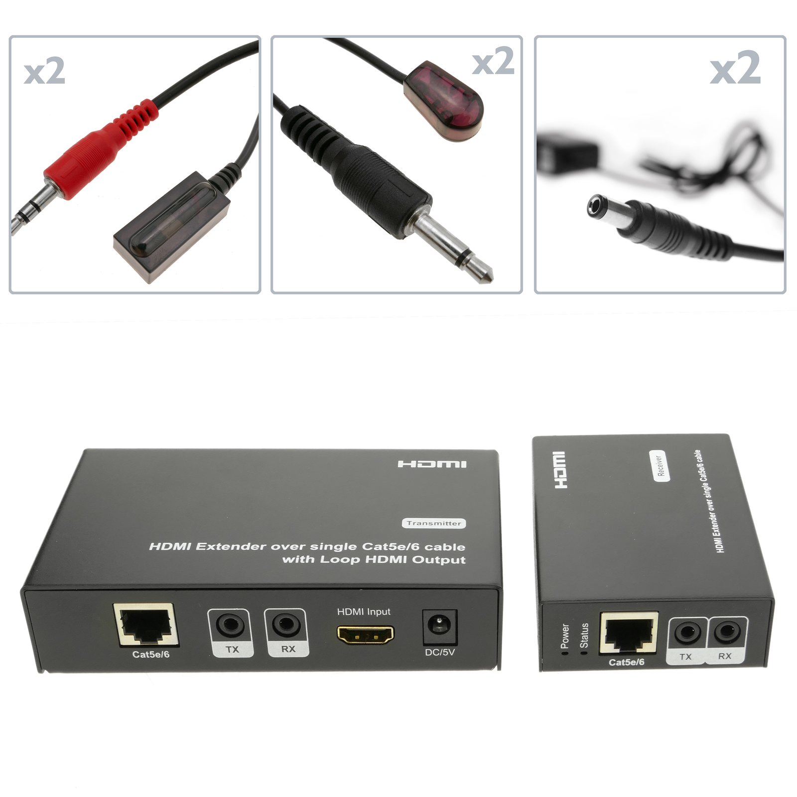 Convertisseur HDMI Rj45 Cat5/6 in Parcelles Assainies - Équipement TV &  DVD, Muti Service