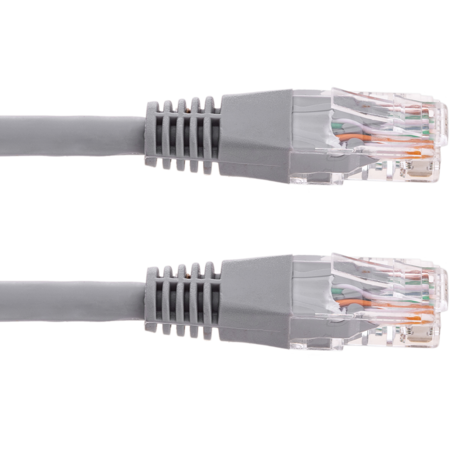 Cable de Red LSHF UTP con Conector RJ45 Cat. 6 gris de 25 cm