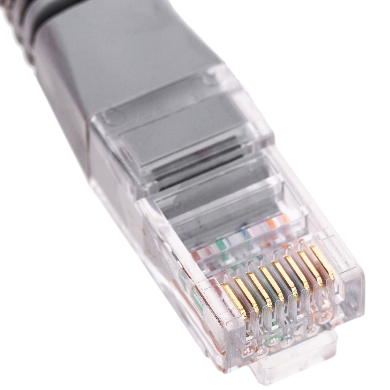 Câble réseau Ethernet LAN UTP RJ45 Cat.6 gris 1m - Cablematic