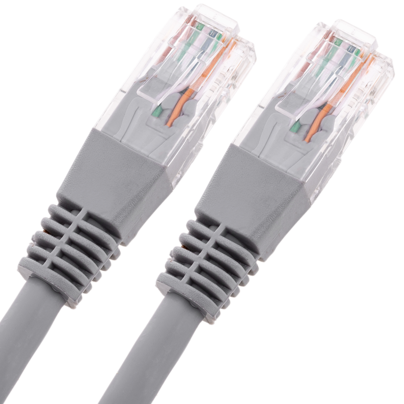 Cable de Red LSHF UTP con Conector RJ45 Cat. 6 gris de 10 m