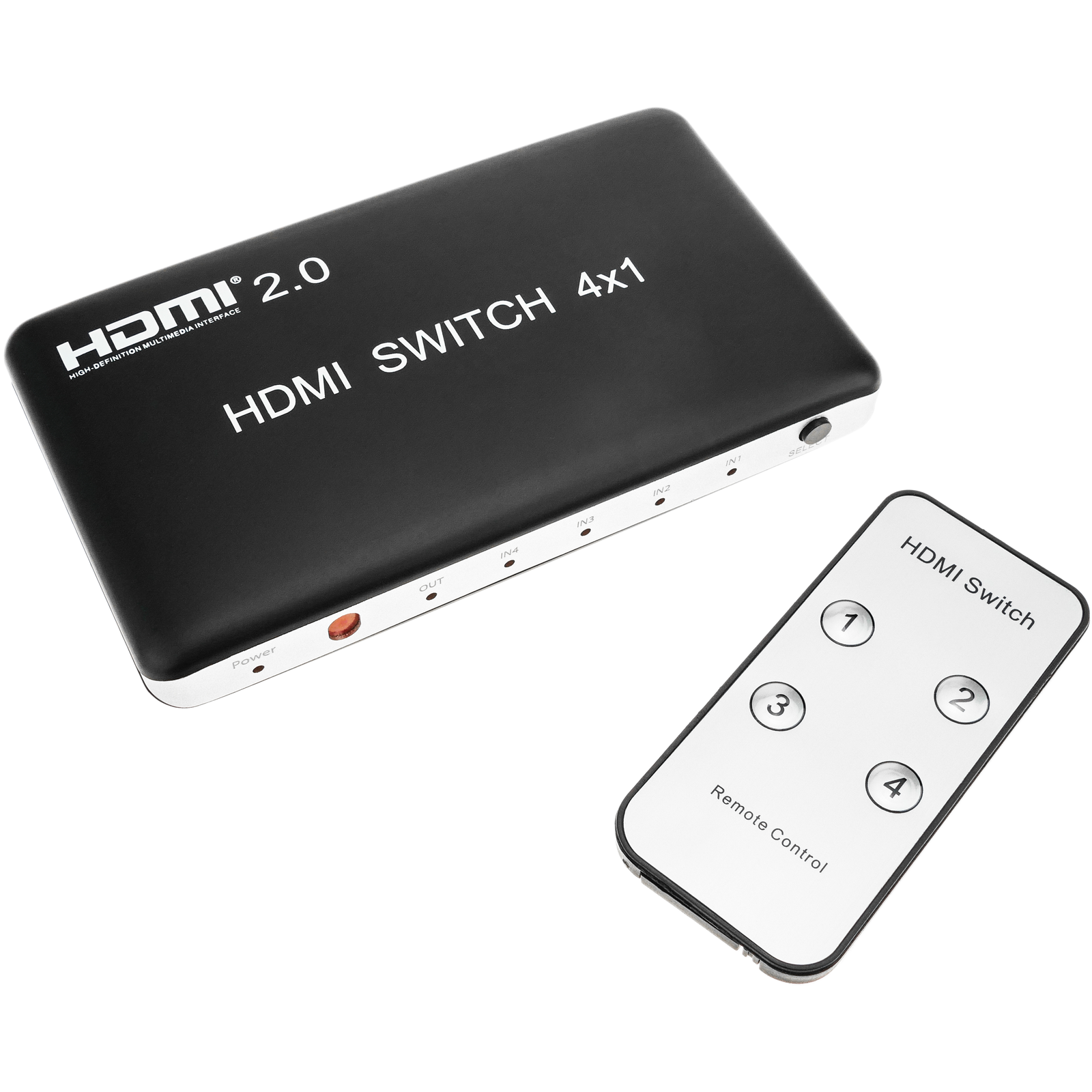 Selector Et Le Multiplicateur De Ports Hdmi 1.4b De 2x4 3d 4k à