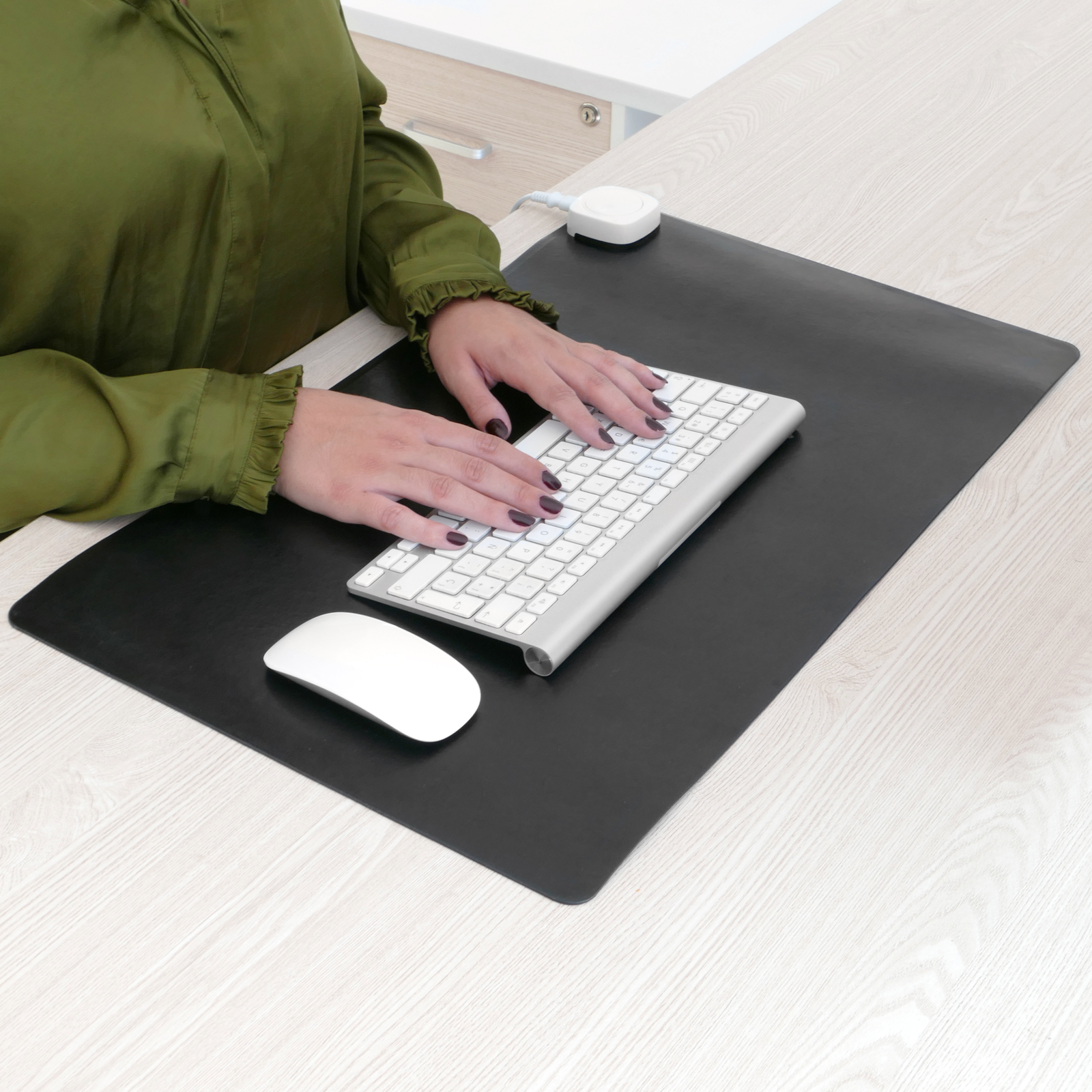 Tapis chauffant électrique Intelligent, tapis de souris étanche pour