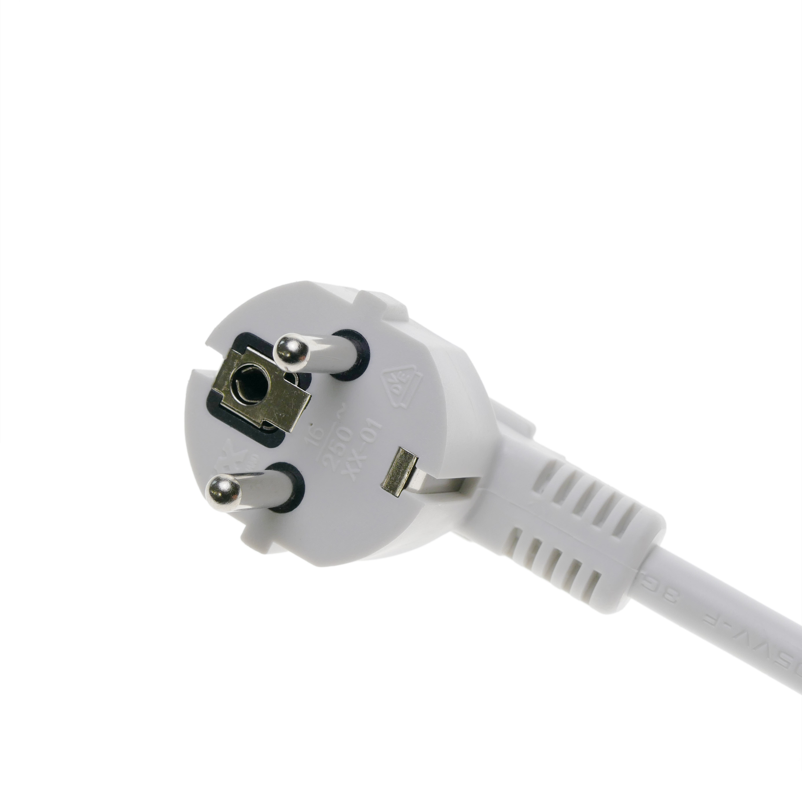 Regleta de enchufes 6 schuko 16A 250V blanca con interruptor y cable de  1.5m - Todo SAI