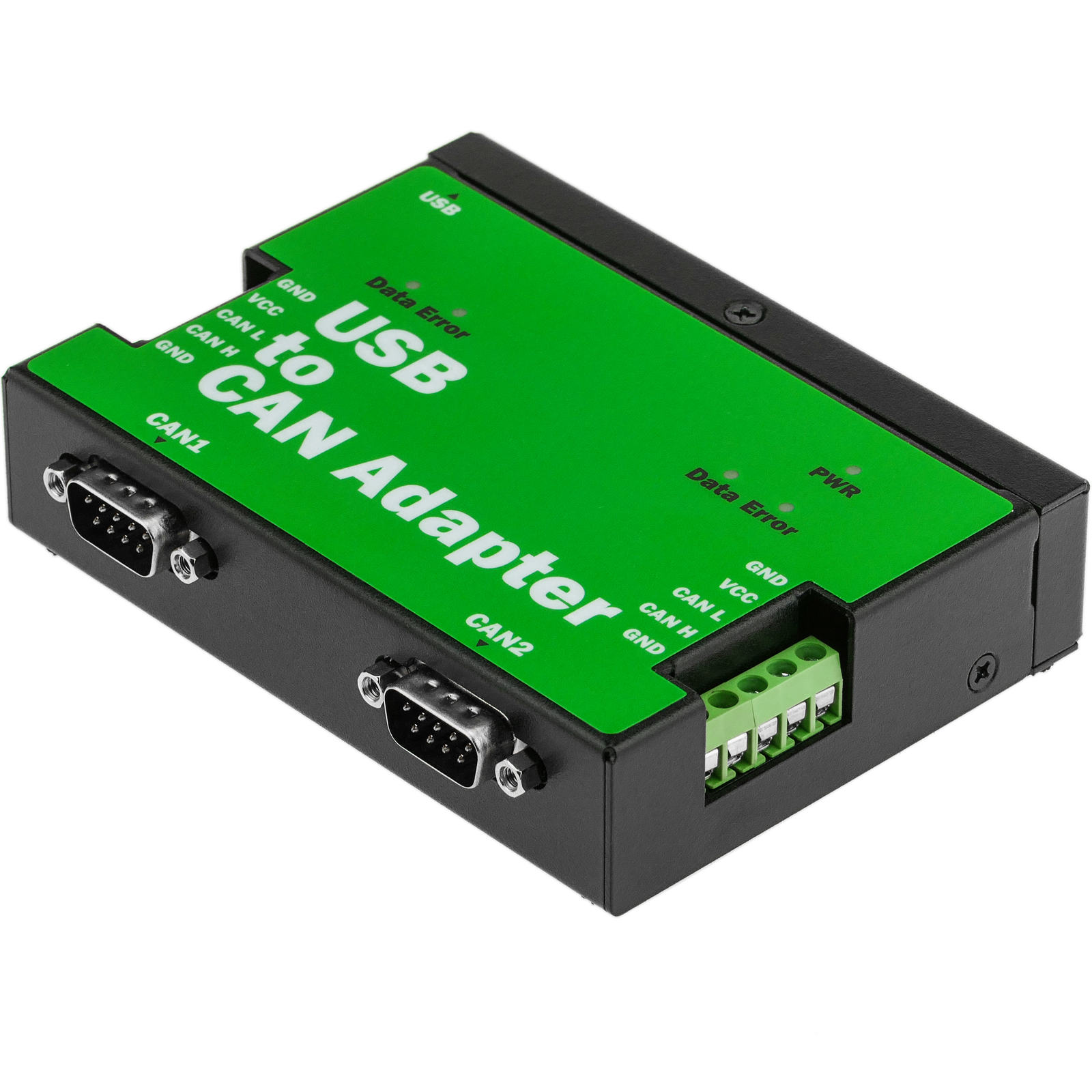 CAN bus converter USB 2-Port with optical isolation - Cablematic