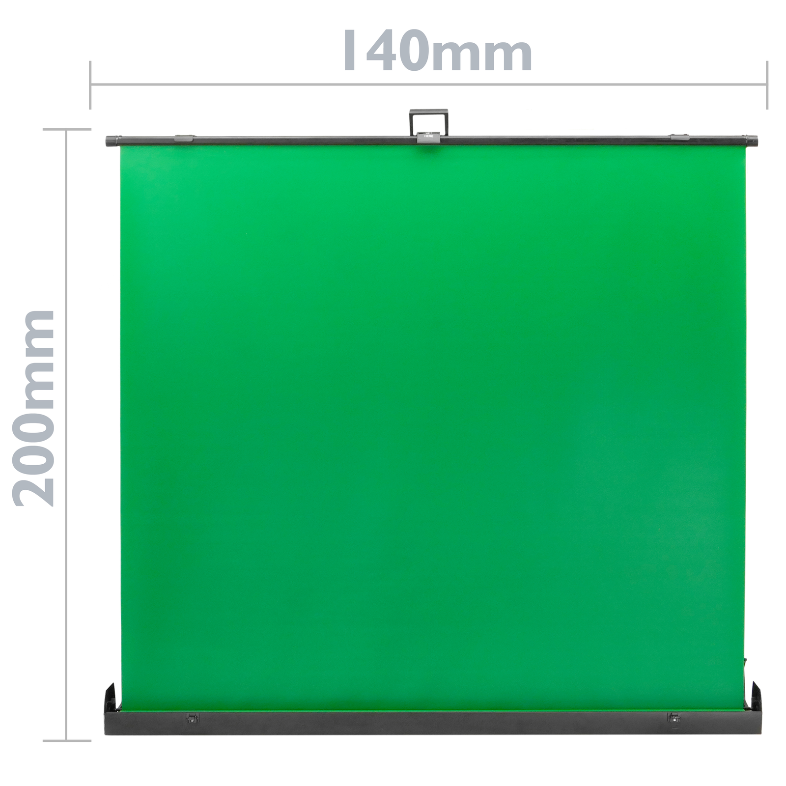 Pantalla chroma key extensible. Fondo verde plegable para fotografía y  vídeo 140x200cm - Cablematic