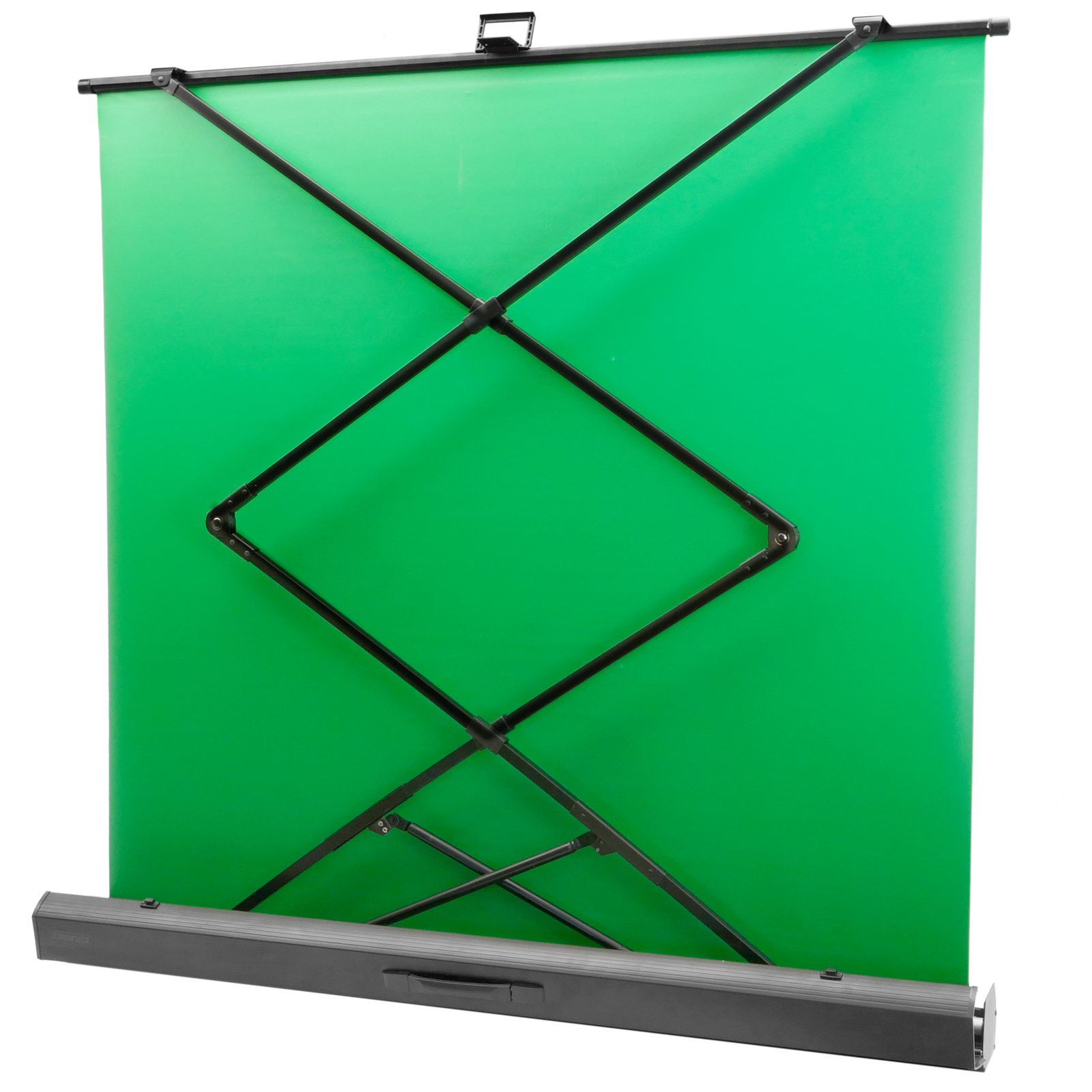  Kit de soporte de fondo de estudio fotográfico, panel de teclas  croma plegable, pantalla verde con trípode ajustable para el suelo,  portátil, sin arrugas, fondo de pantalla verde con marco de