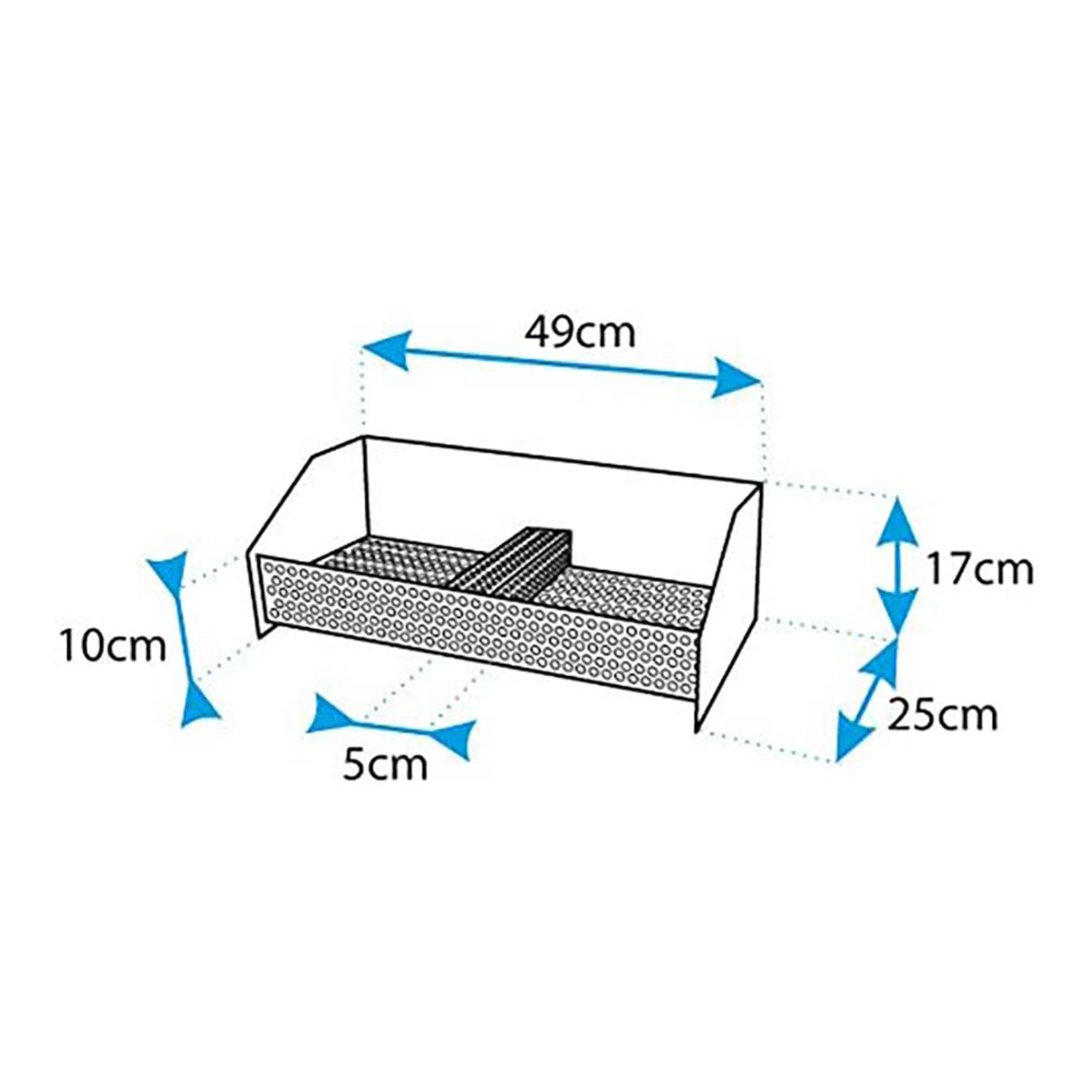 Panier pour brûleur à pellets pour cheminées ou poêles à bois 30 x