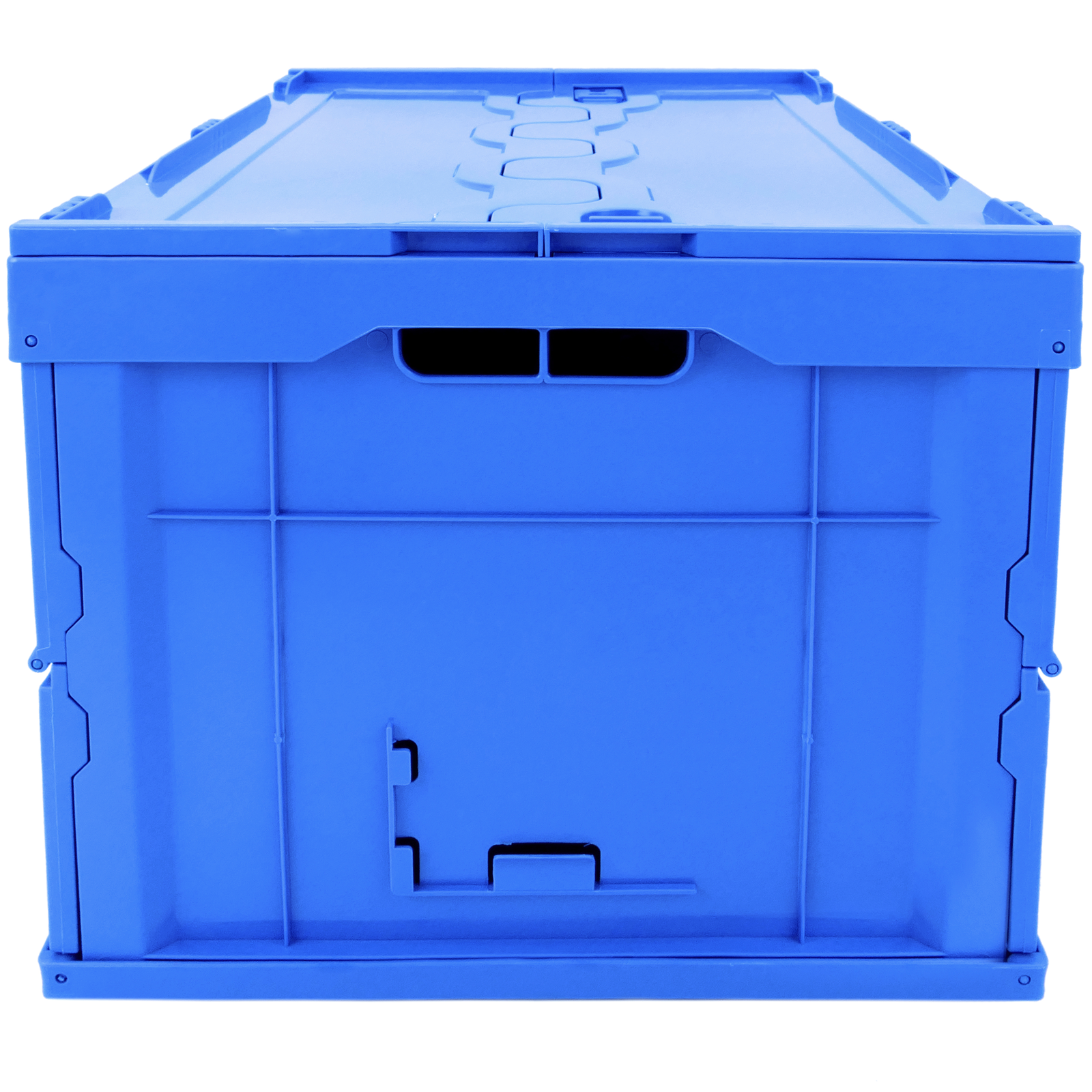 2x Caja de almacenaje Eurobox XL, Plástico ECO (PP), 43 x 35 x 24 cm, 28 l,  Azul