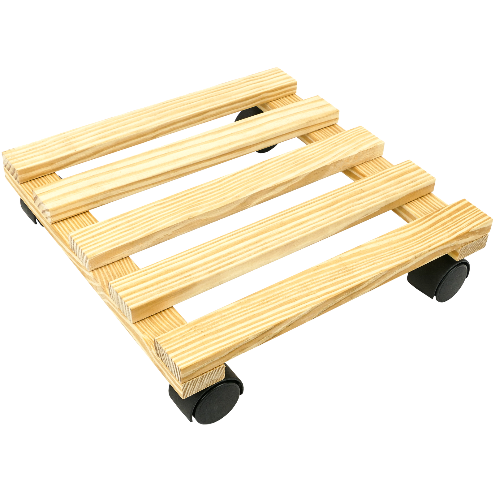 Plataforma con ruedas para transporte de cajas eurobox 60 x 40 cm 4-PACK -  Cablematic