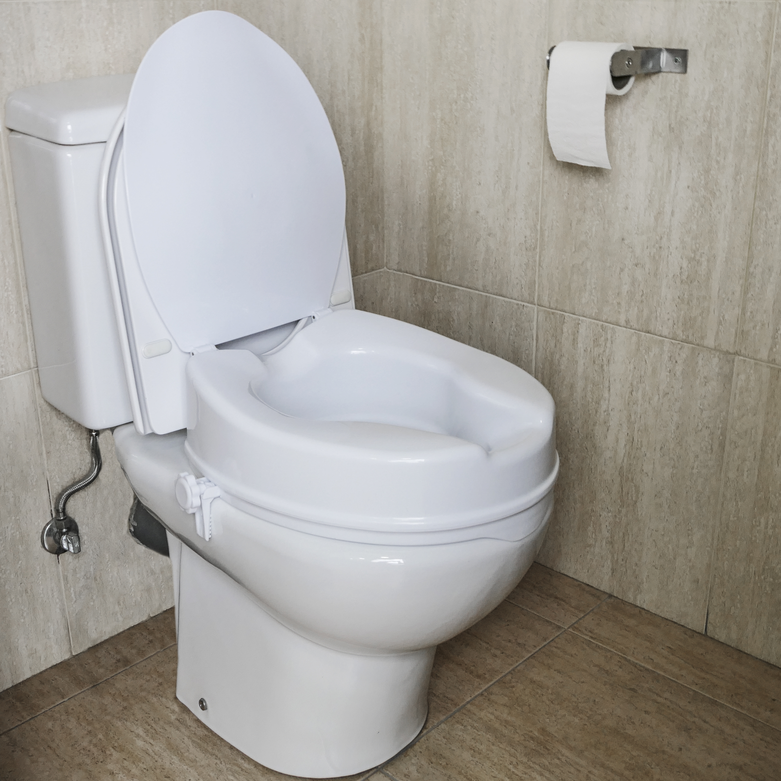 Asiento Elevador WC Standard con Tapa (5cm.), Productos para mayores
