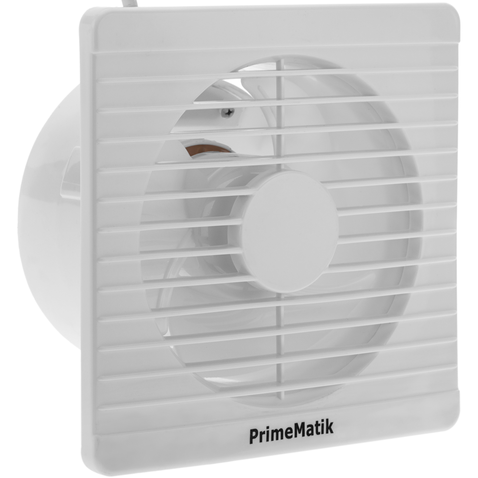 PrixPrime - Extractor ventilador de aire para techo o pared 250x250 mm, con válvula  antirretorno para ventilación