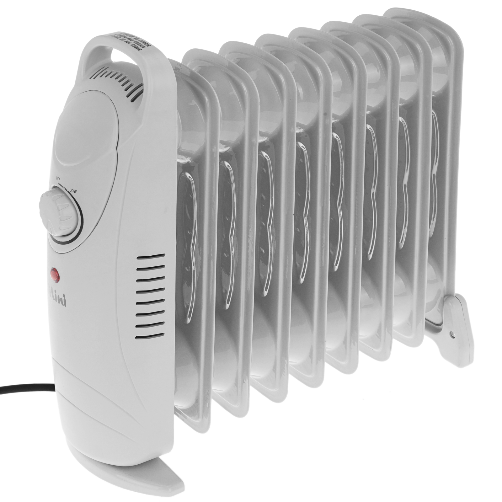 Calefactor 1200W/1500 W, LED de bajo consumo y silencioso por 9,38€
