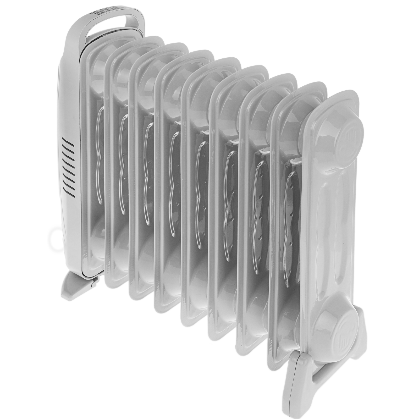 Termostato metálico rectangular y receptor para radiador de calefacción  central