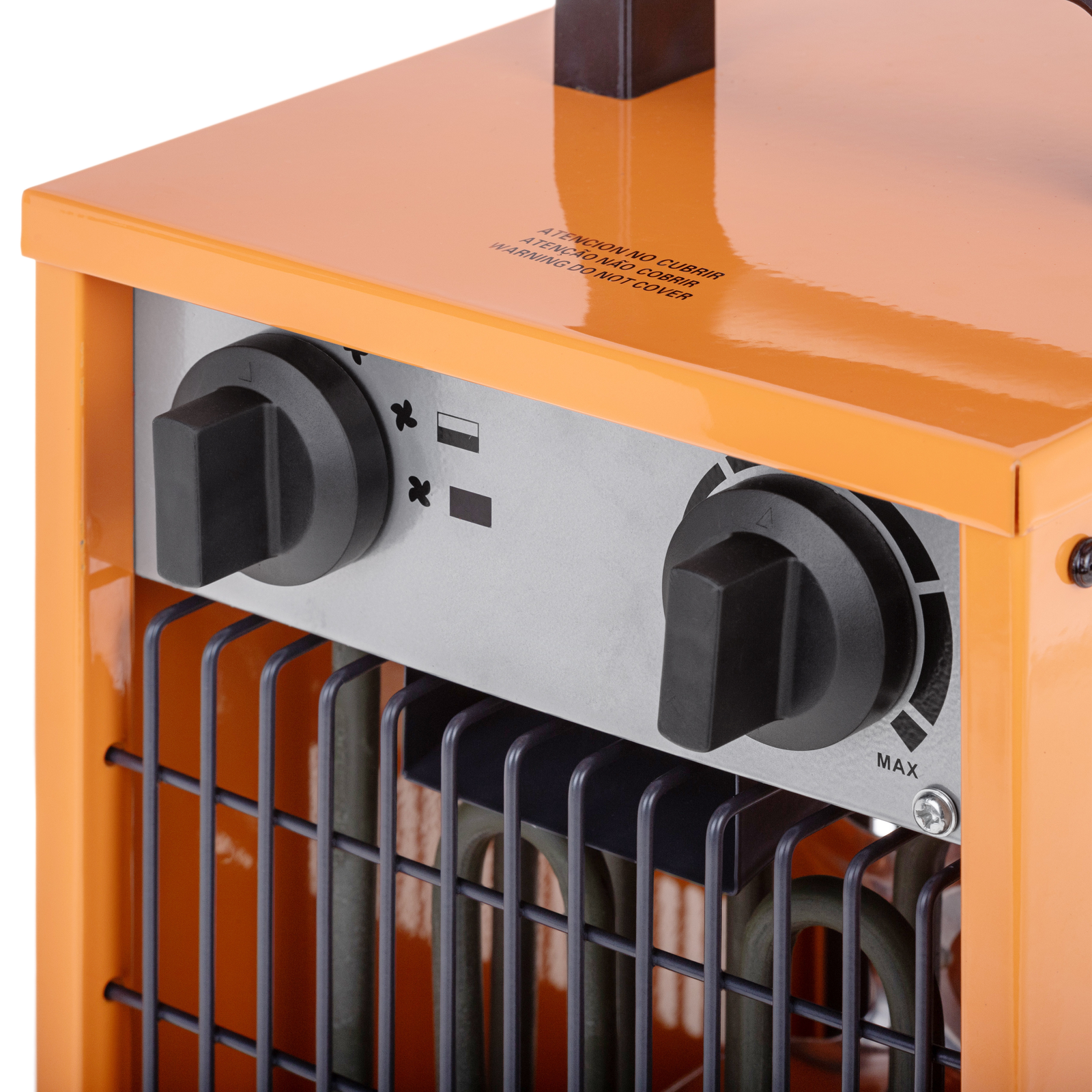Primematik - Calefactor Industrial De Aire De Suelo 1000 / 2000 W De Color  Naranja Y Forma Rectangular Kl11000 con Ofertas en Carrefour
