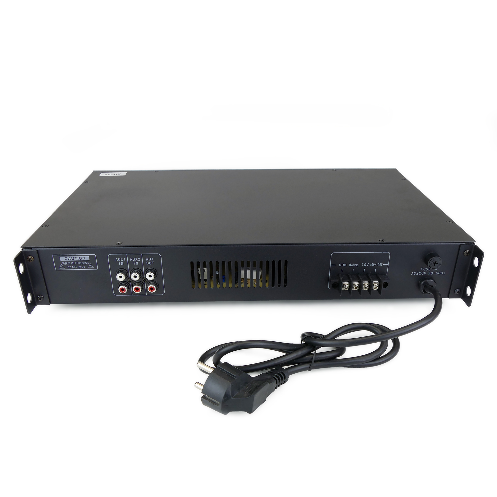 Amplificateur de son Professional 240W 110V 4 zones avec MP3 AUX MIC rack -  Cablematic