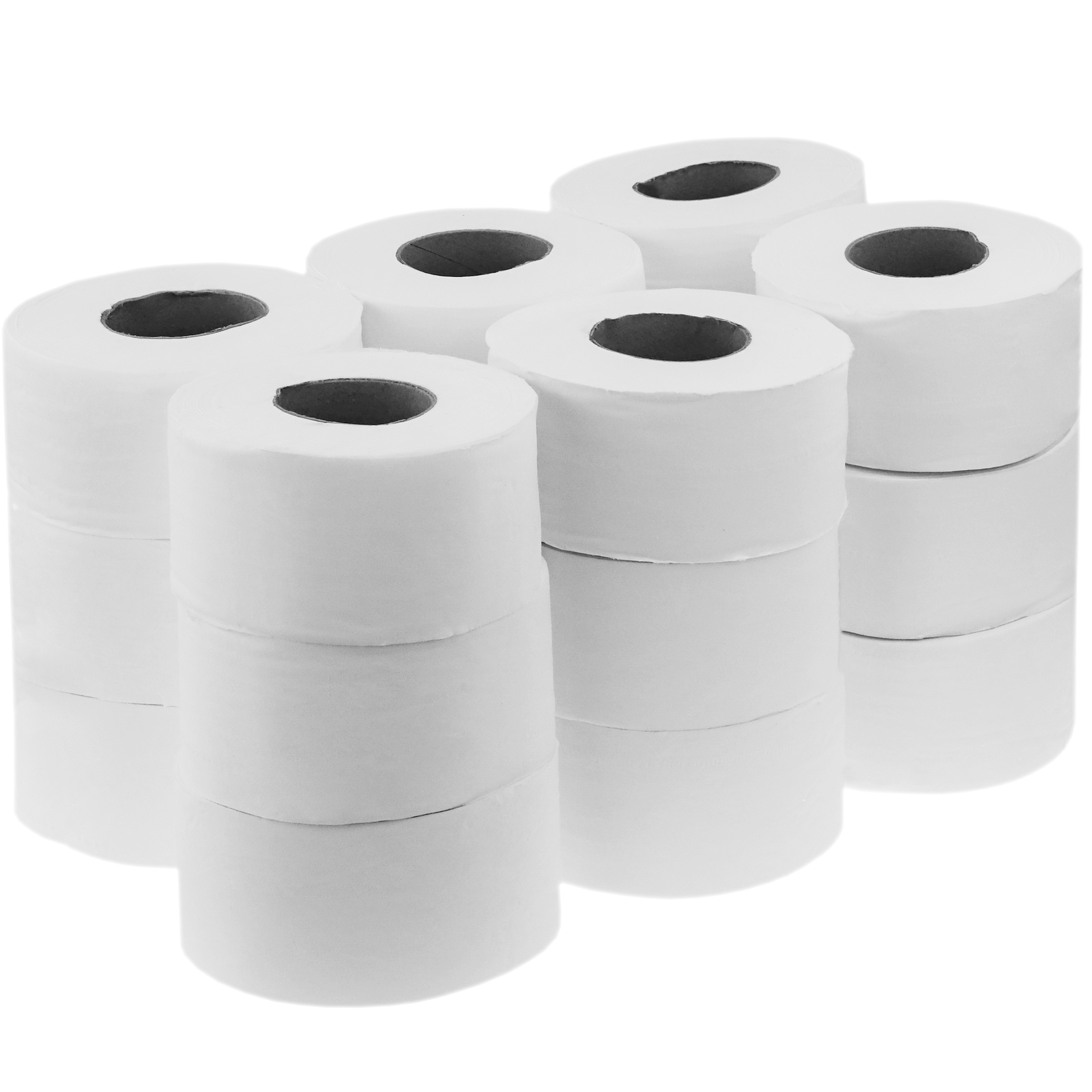 Dispensador de papel higiénico comercial, soporte de papel higiénico de  acero inoxidable para áreas de alto tráfico