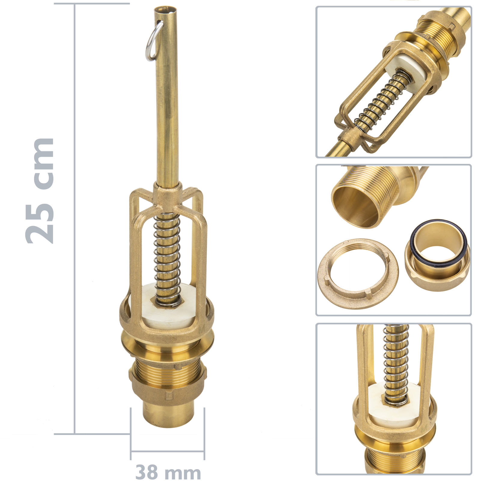 Descargador cisterna para tanque alto universal CIS