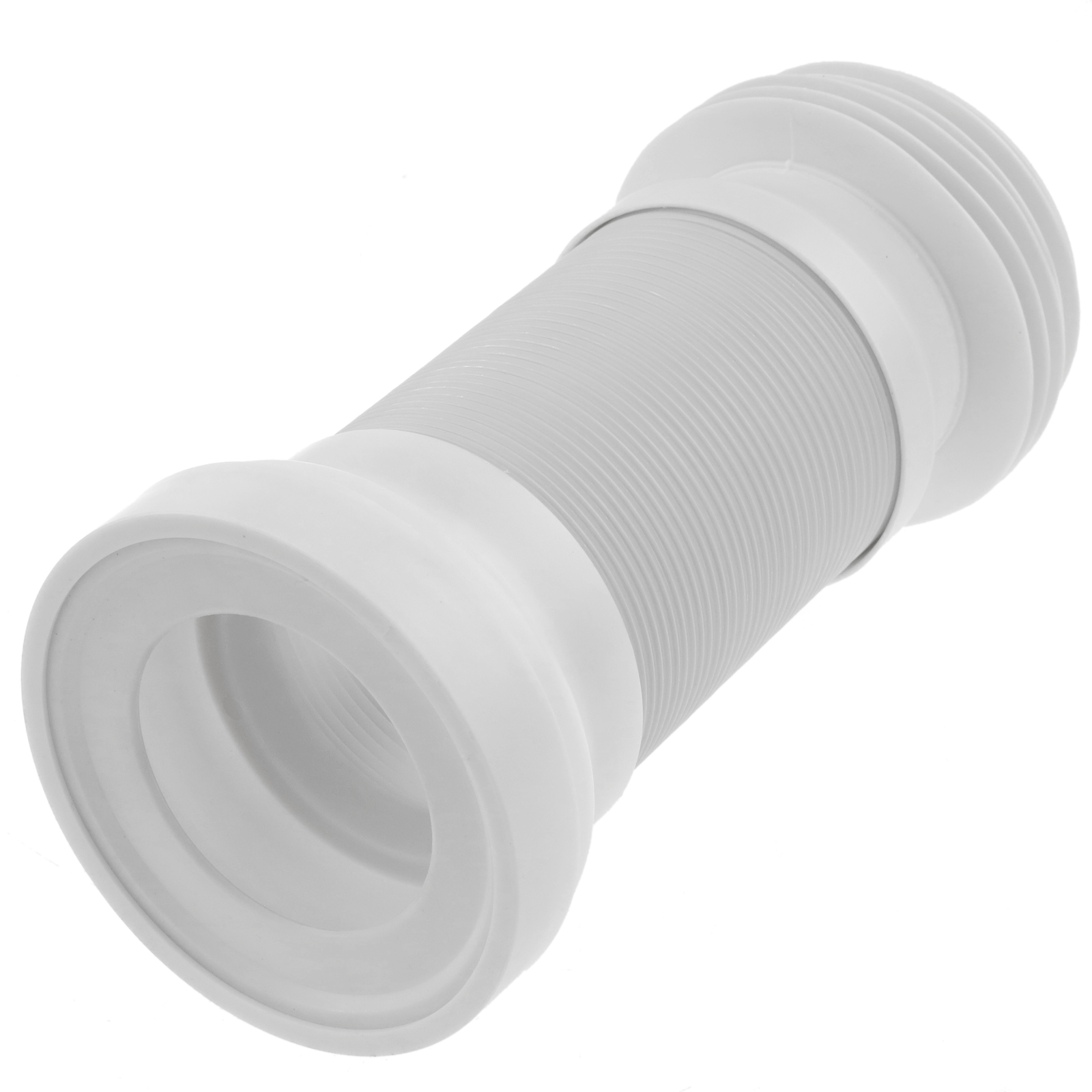 Raccord De Tuyau D'évacuation De Toilette Droit Longueur 150 mm Blanc 110  mm