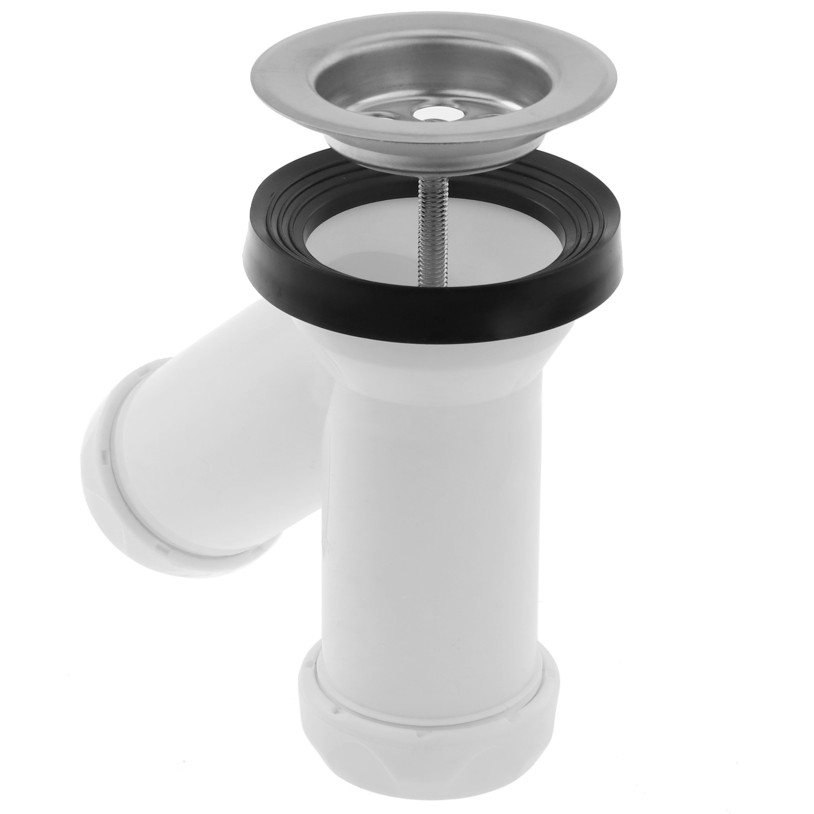 Bonde de lavabo 9cm. Système de vidage pop up en laiton bouchon G1-1/4  universel - Cablematic