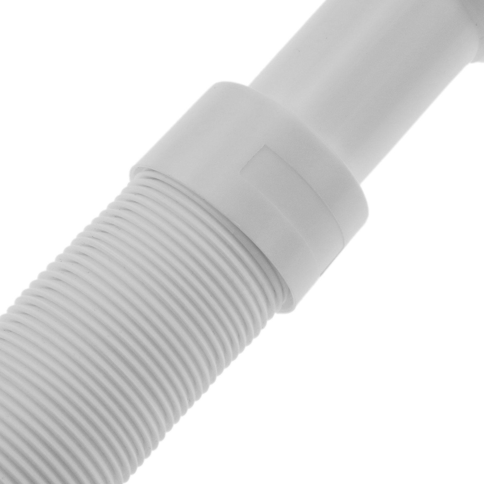 Weißer flexibler Schlauch für Spülen-Bidet 1 1/4 x ∅ 32 - ∅ 40 mm -  Cablematic