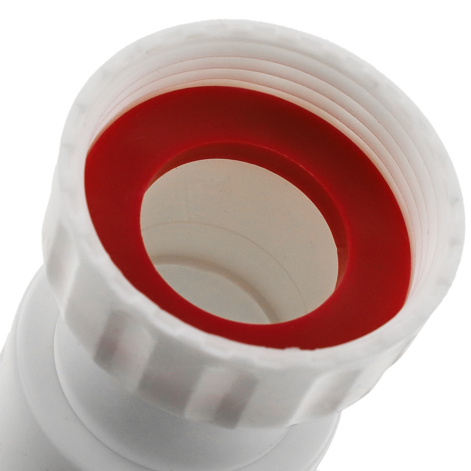 White flexible tube for sink-bidet 