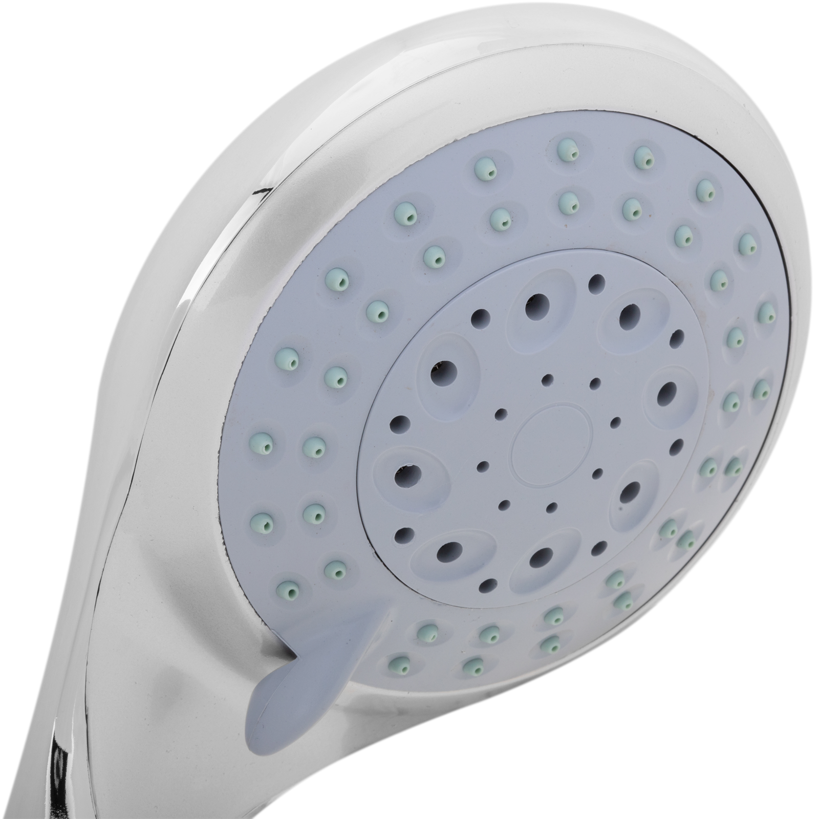 Alcachofa móvil 240mm para ducha cromado con sistema antical, ahorro de  agua y 3 funciones - Cablematic