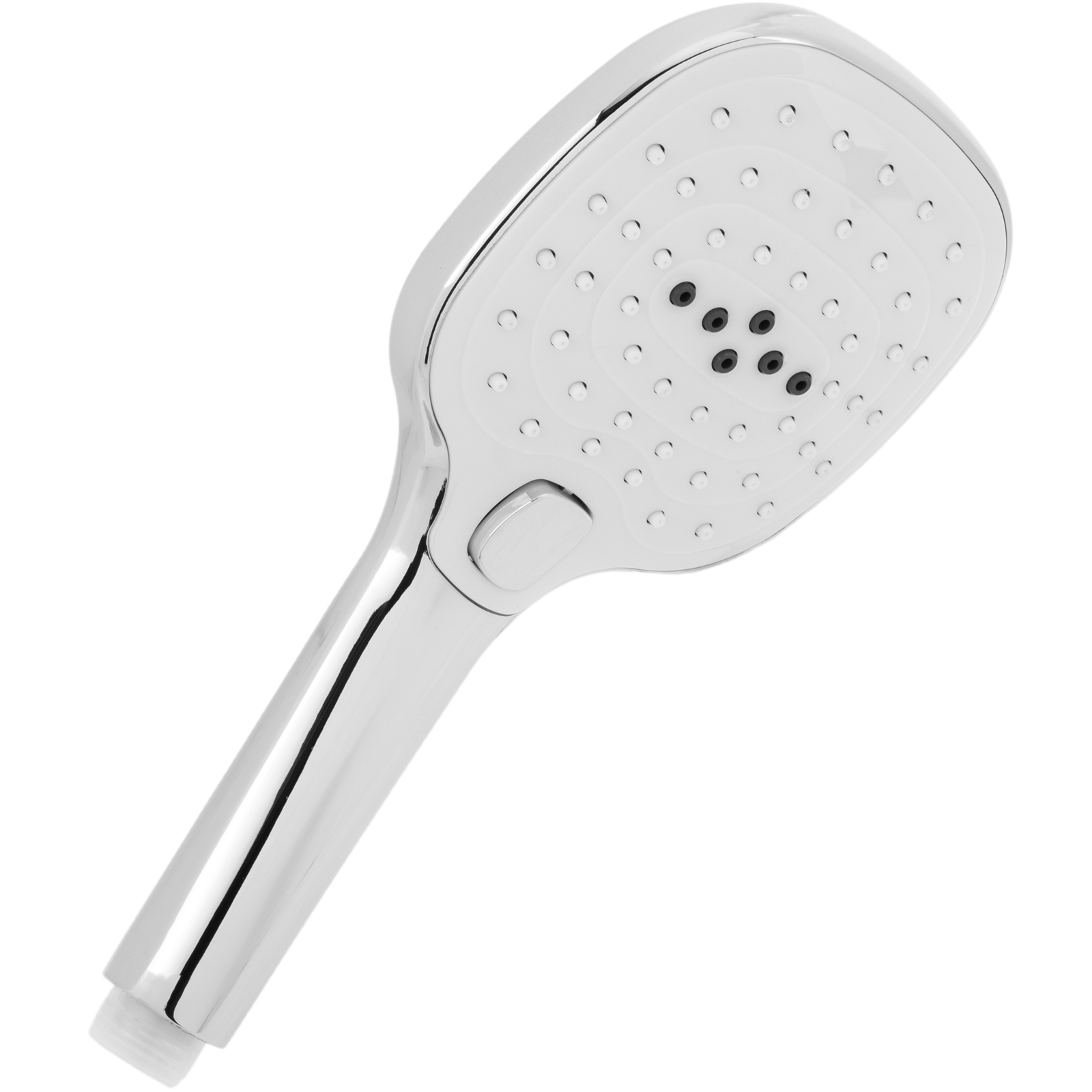 Pommeau de douche ronde fixe pour colonne de douche chromée avec système  anticalcaire, économie d'eau et 1 fonction - Cablematic