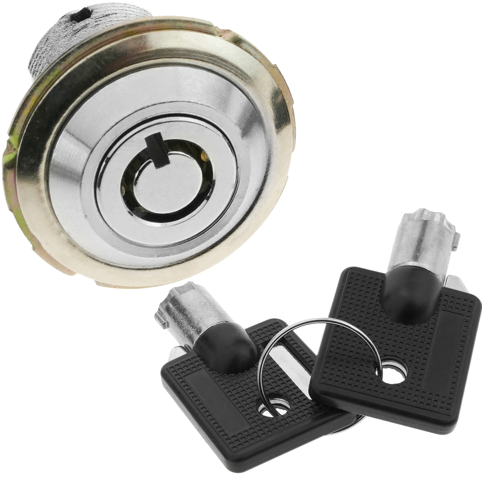 2 Pezzi  Serratura Scorrevole Per Mobili, Serratura Per Mobili Serratura Per Armadietto Cilindro Di Pressione Serratura Per Ferramenta Per Mobili Tipo Aperto Uffici Direzionali Magazzini 85550443 - Foto 9