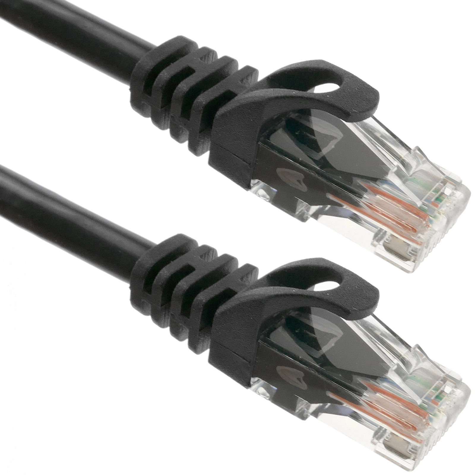 Cable de red ethernet LAN RJ45 UTP 24 AWG Ultra flexible Cat. 6A rojo 3  metros - Cablematic