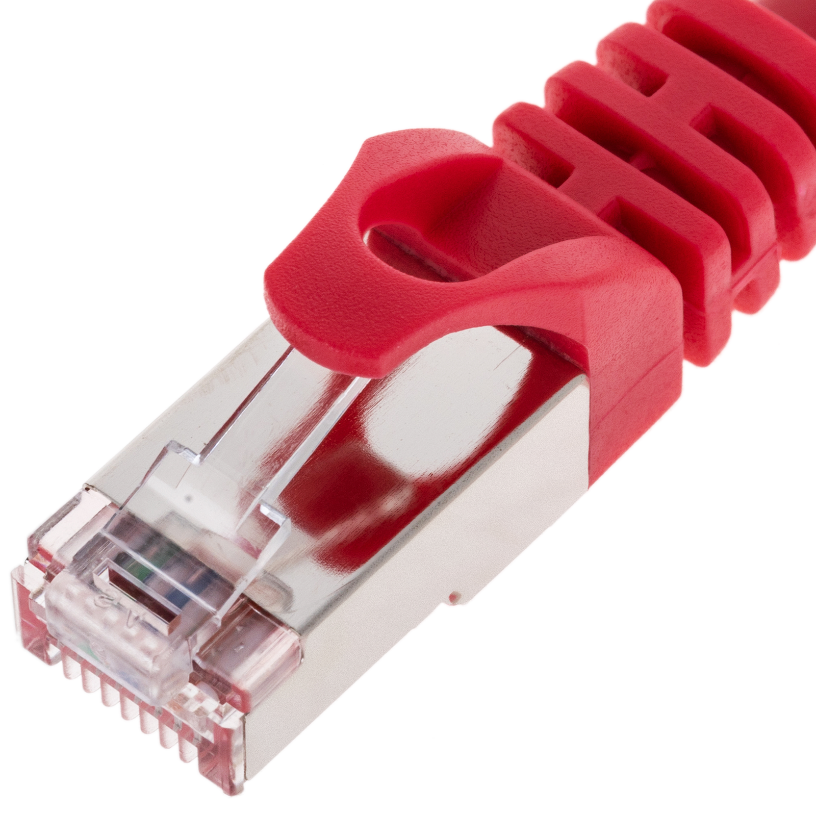 Cavo di rete LSHF UTP con connettore RJ45 Cat. 6 grigio 25 cm