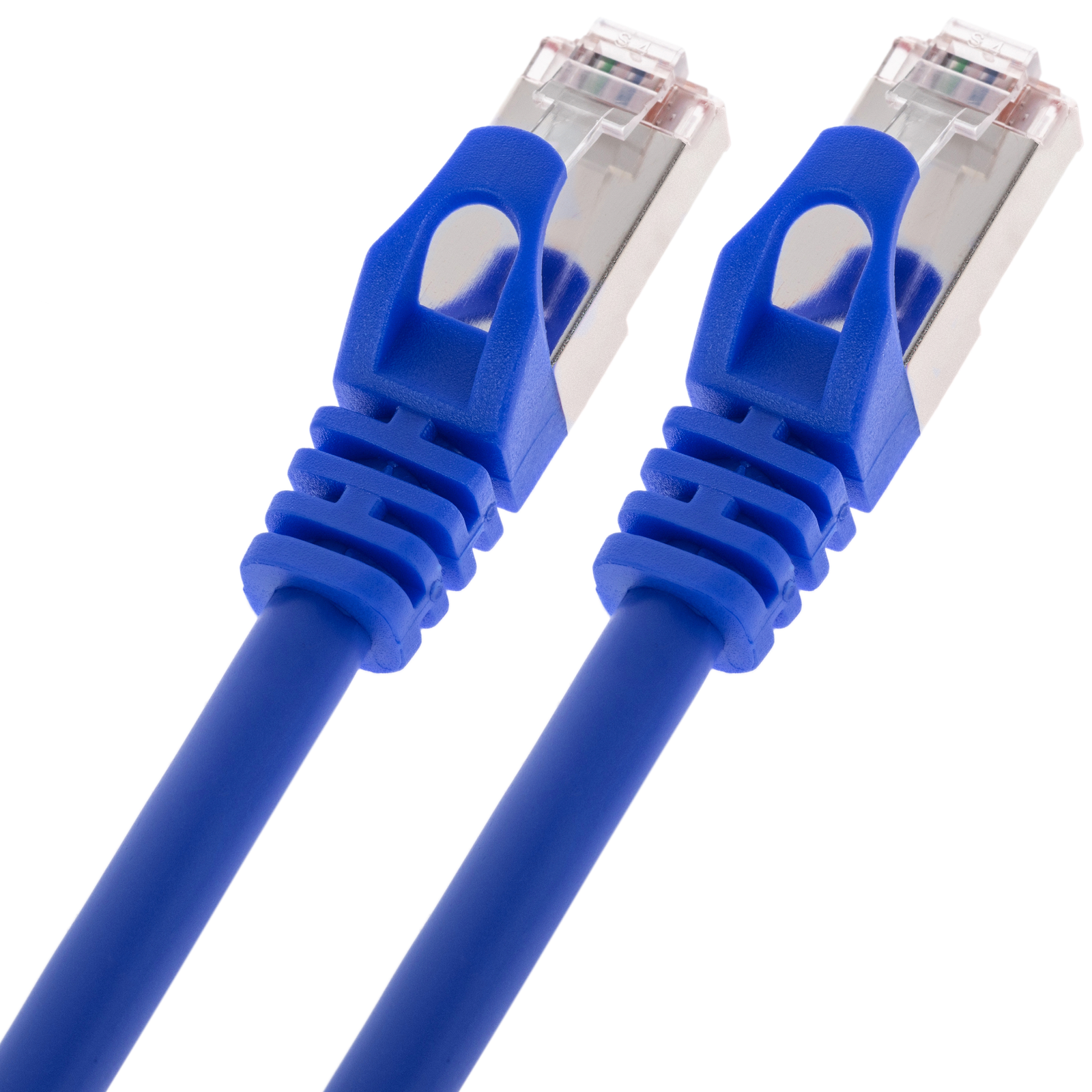 Cavo di Rete FTP con Connettore RJ45 Cat. 6A Blu 50 cm