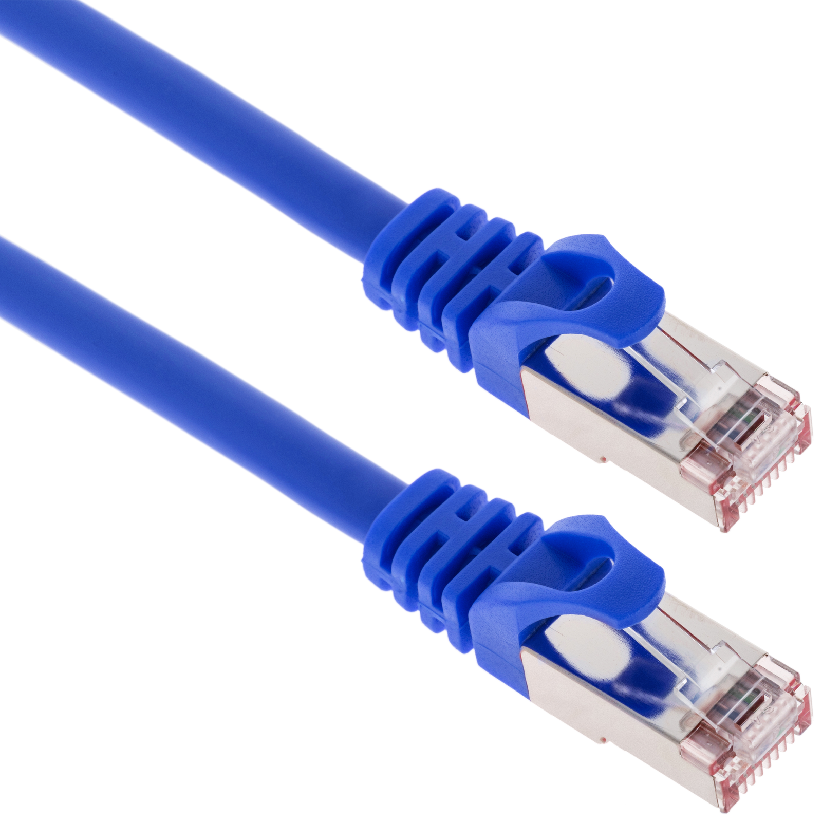 Copertura in gomma per RJ45 connettore blu - Cablematic