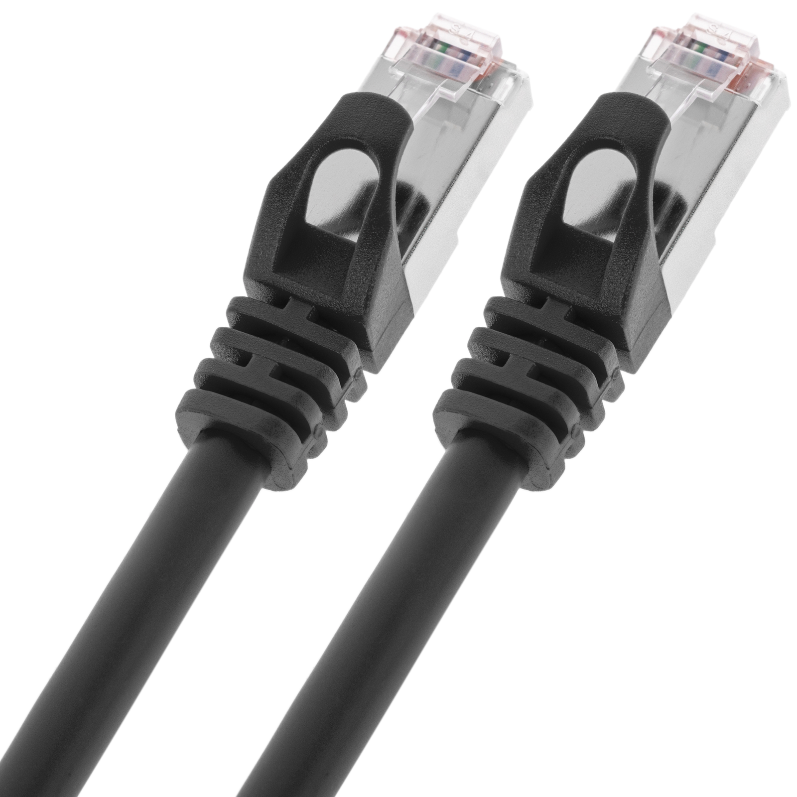 Cable de red ethernet LAN FTP RJ45 Cat.6a rojo 3m