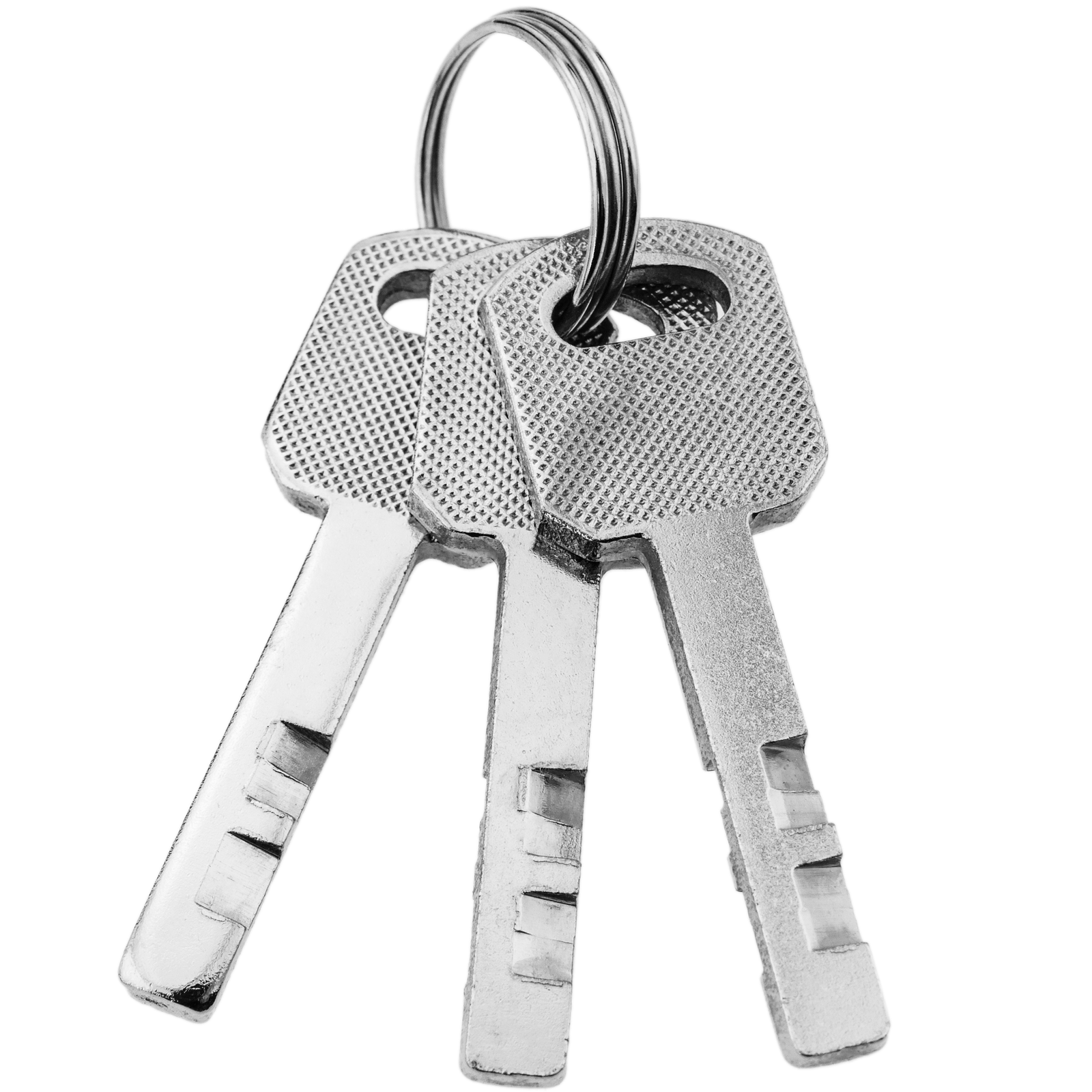 Security padlock rectangular steel with bayonette 40mm - Cablematic