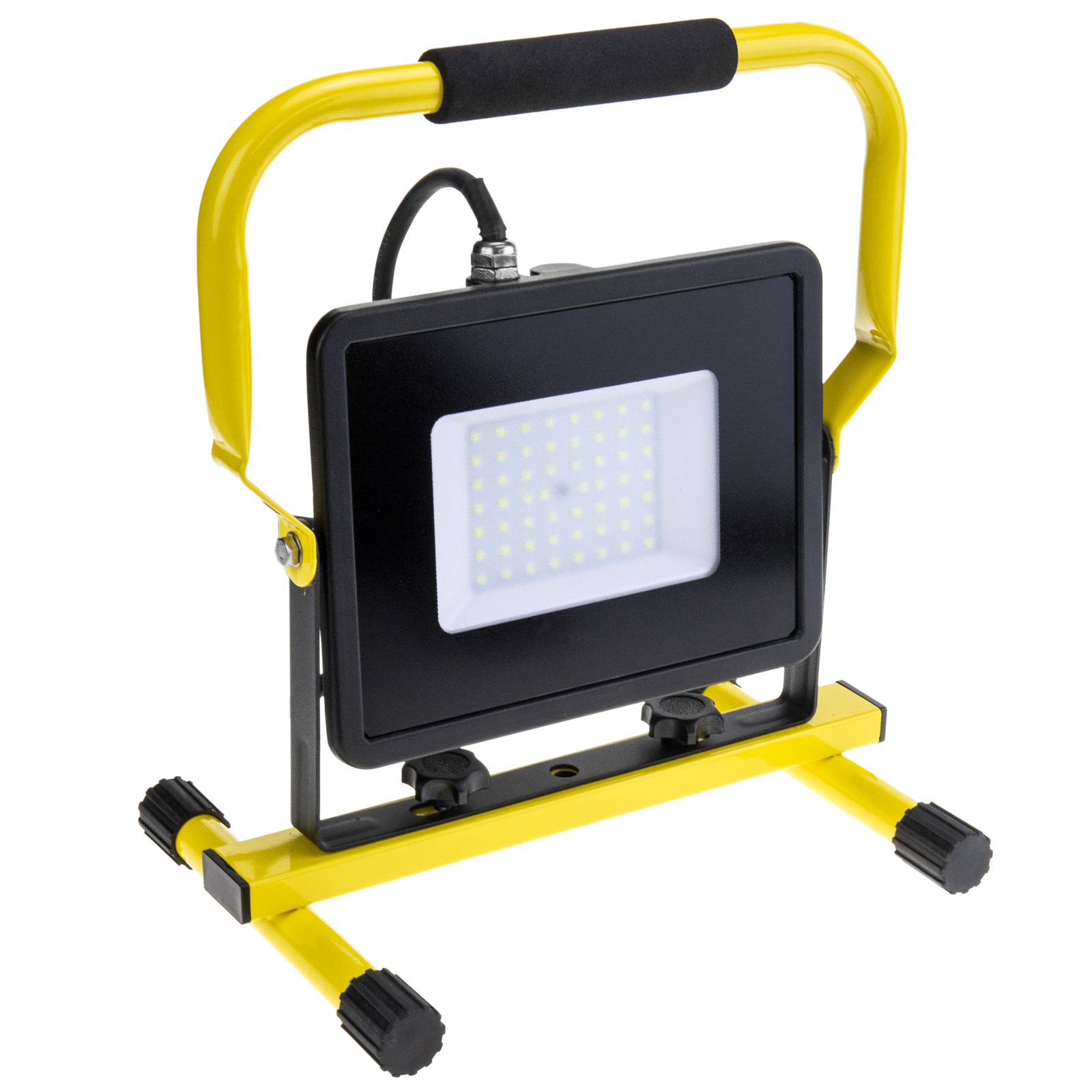 Portable LED IP65 spotlight 50W 220V 6500K with Stand Cablematic