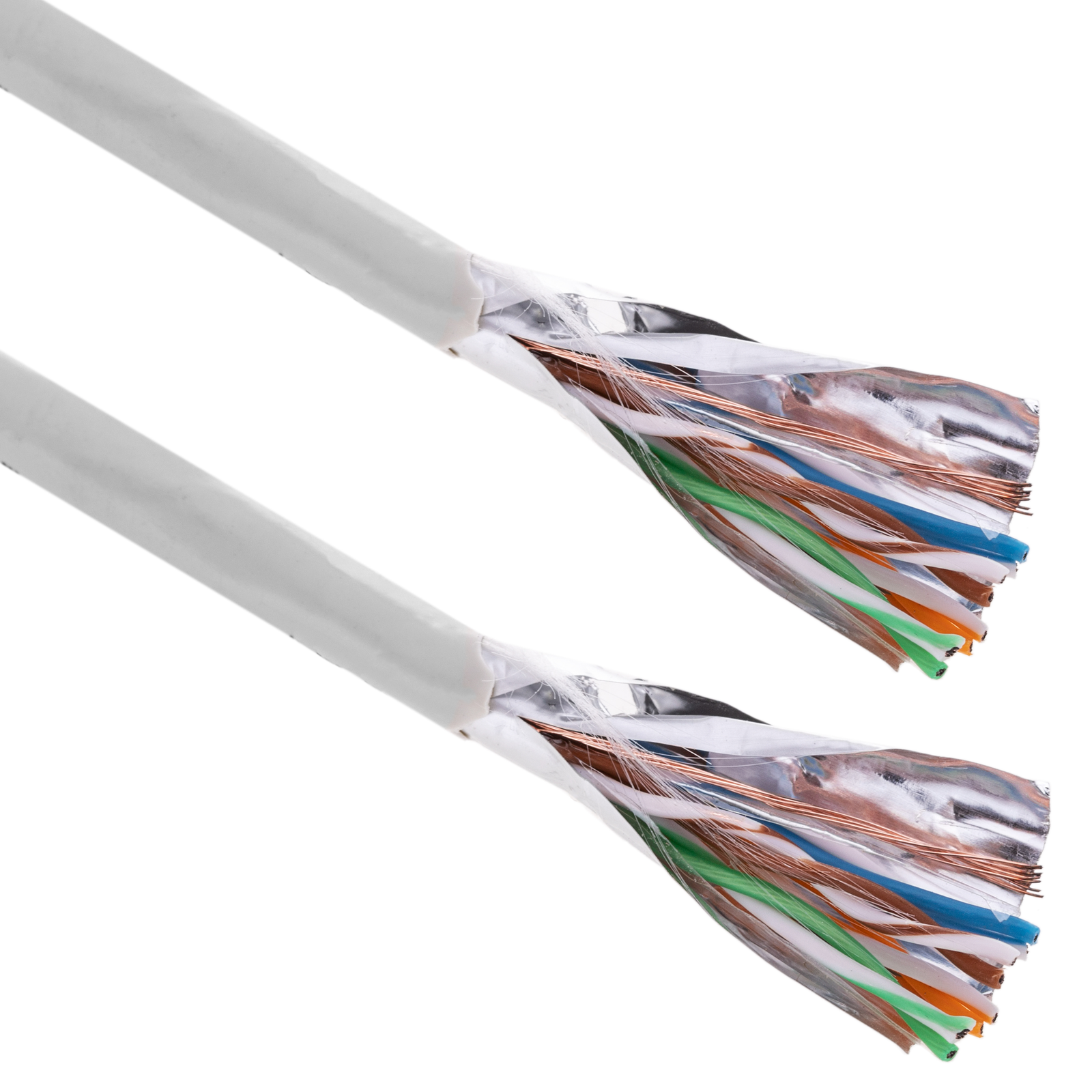 Bobine de câble Ethernet LSHF UTP Cat.6 24AWG flexible 100m - Cablematic