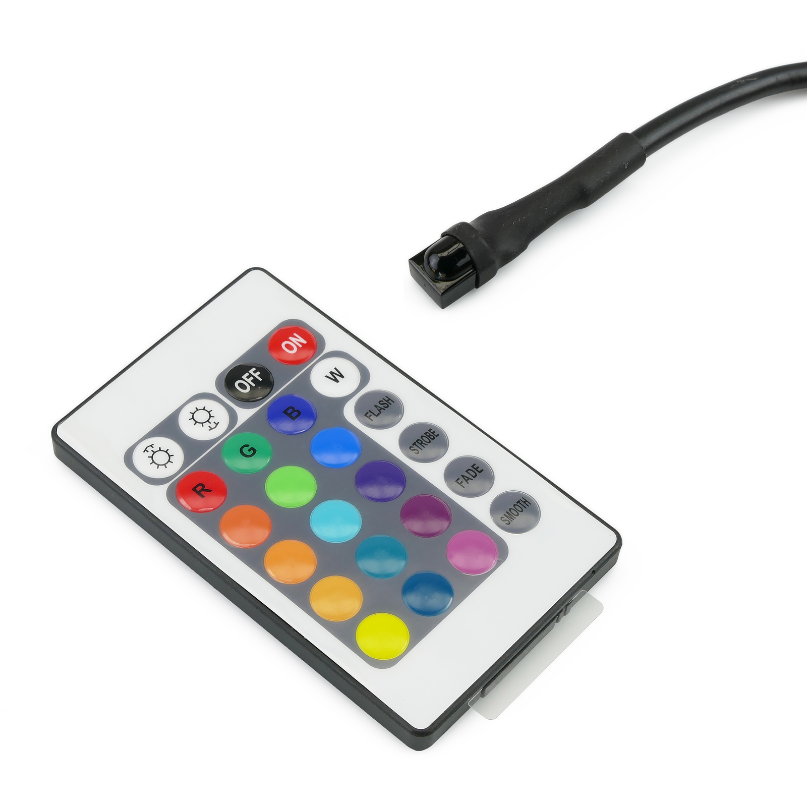 Tira de Luces LED RGB, Tira de LED USB DC 5V 5050 Tira de luz LED Flexible  RGB con Control Remoto para Fondos de retroiluminación de TV Tira de luz de  Fondo