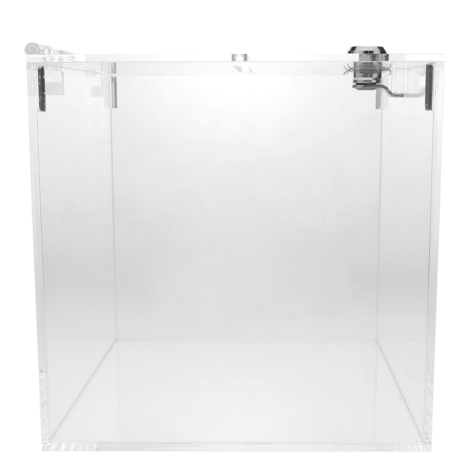 Primematik - Urna De Metacrilato Transparente Con Llave De Seguridad  30x30x30 Cm Lx00400 con Ofertas en Carrefour