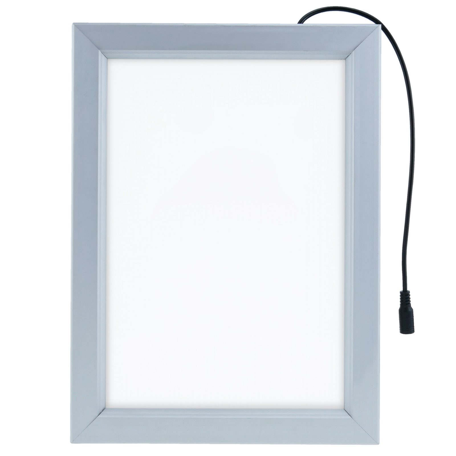 Picture frame 460x635mm illuminated by LED A2 double-sided ad poster sign -  Cablematic