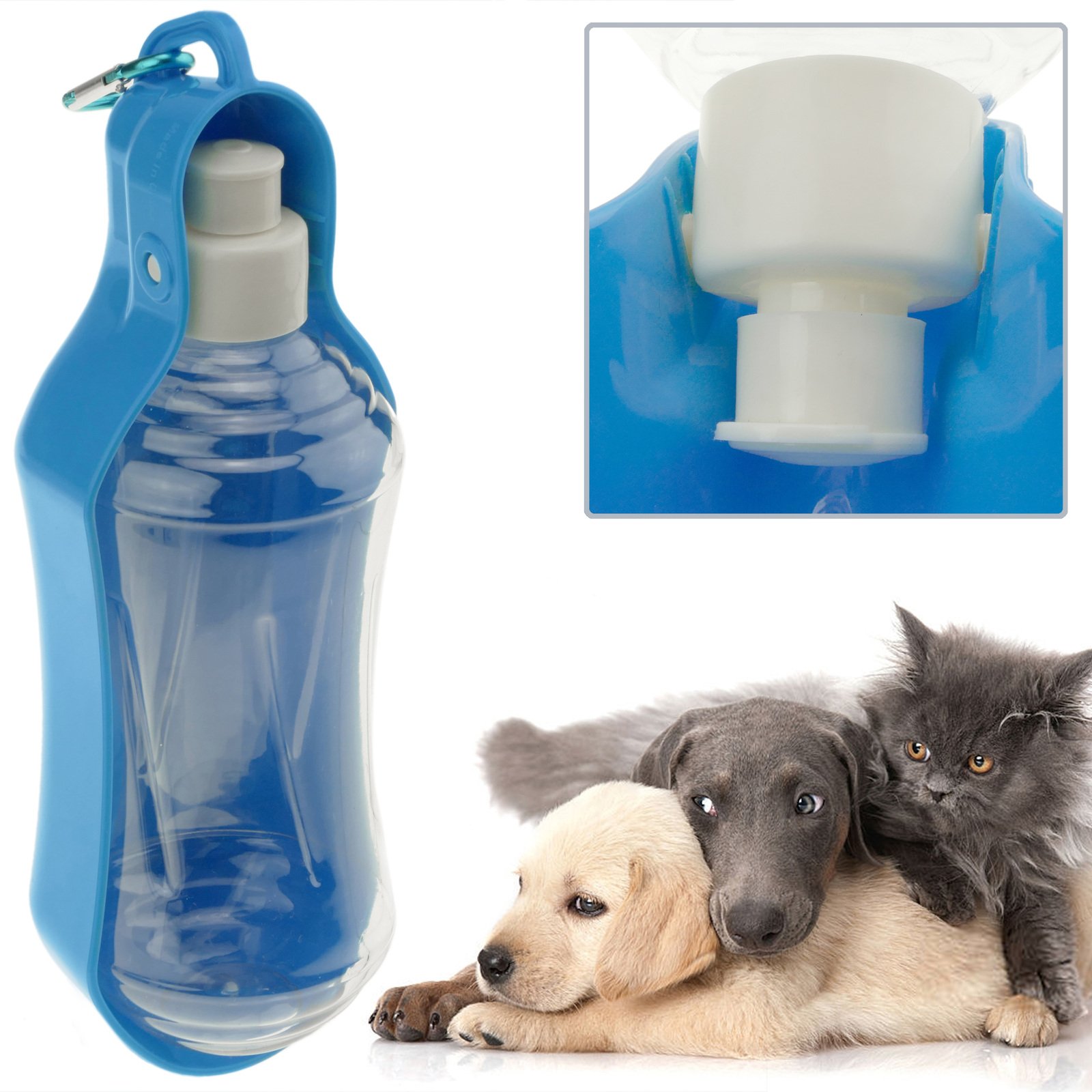 Botella de Agua para Perros, Botella portátil de Agua para Perros