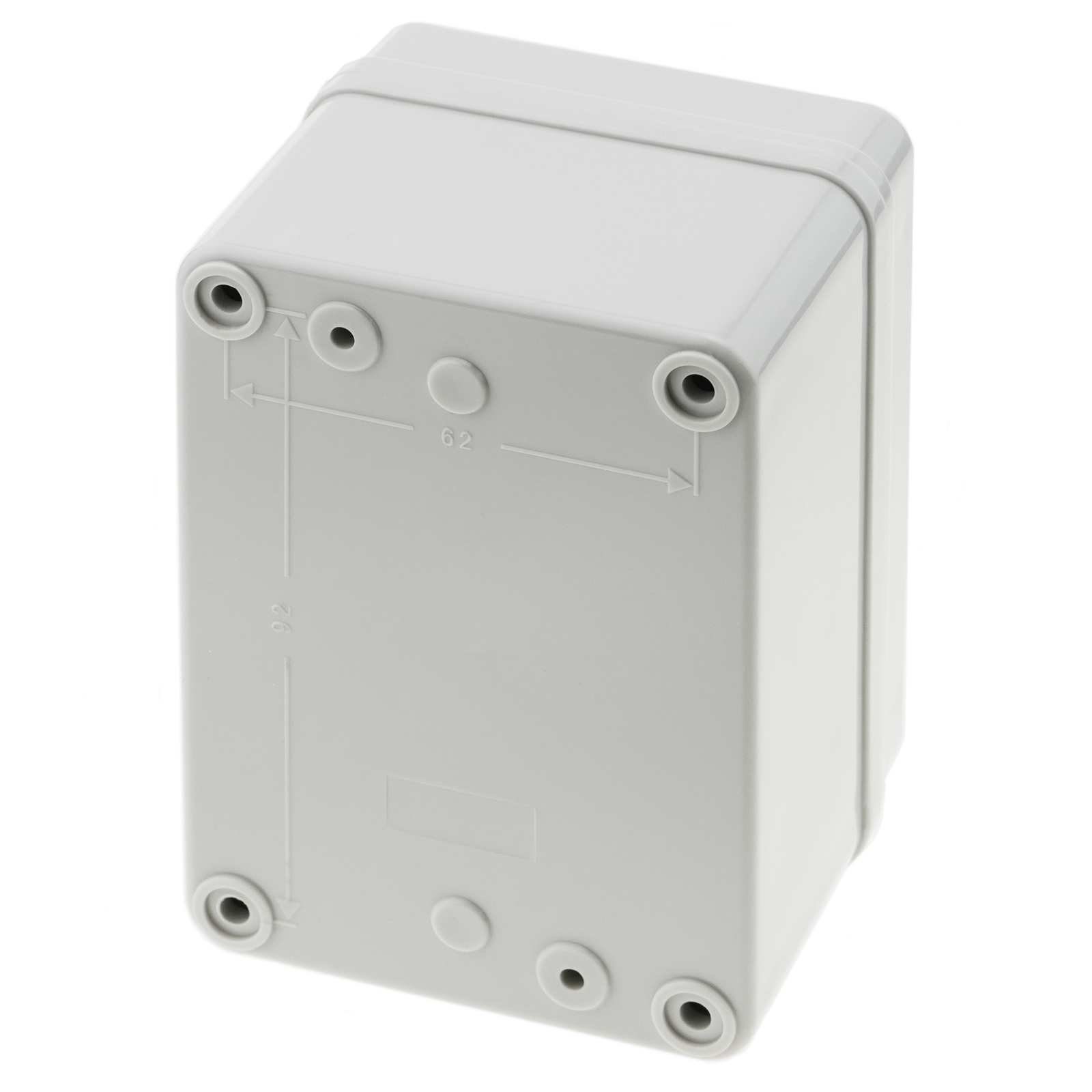 Waterproof box with square surface IP56 100x100x45mm - Cablematic