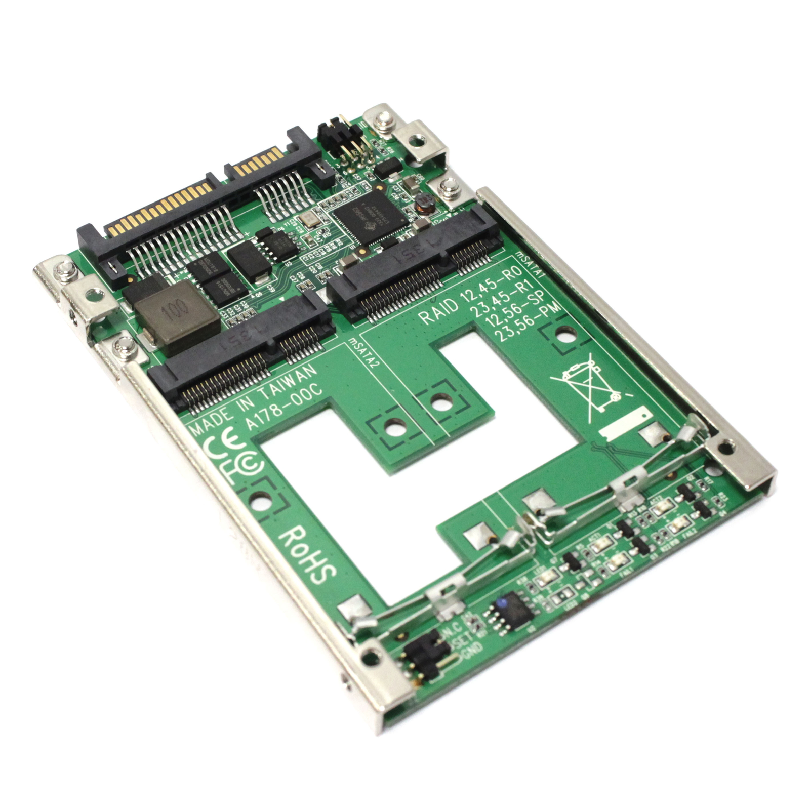 Adaptateur SSD mSATA vers SATA 2,5' - Convertisseurs et