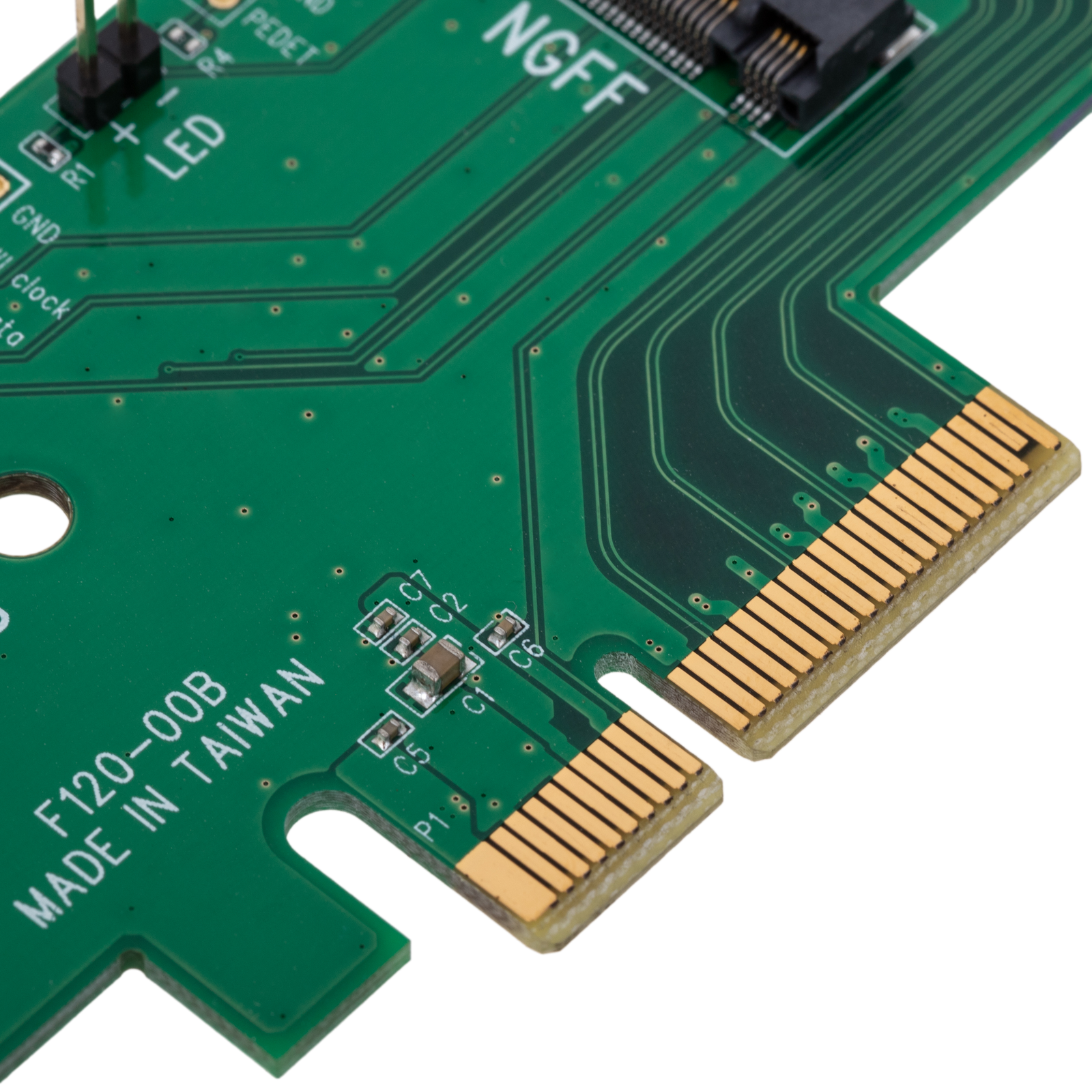 CARTE PCI EXPRESS POUR 2 DISQUES NVME + M.2 ARGUS (KT015)