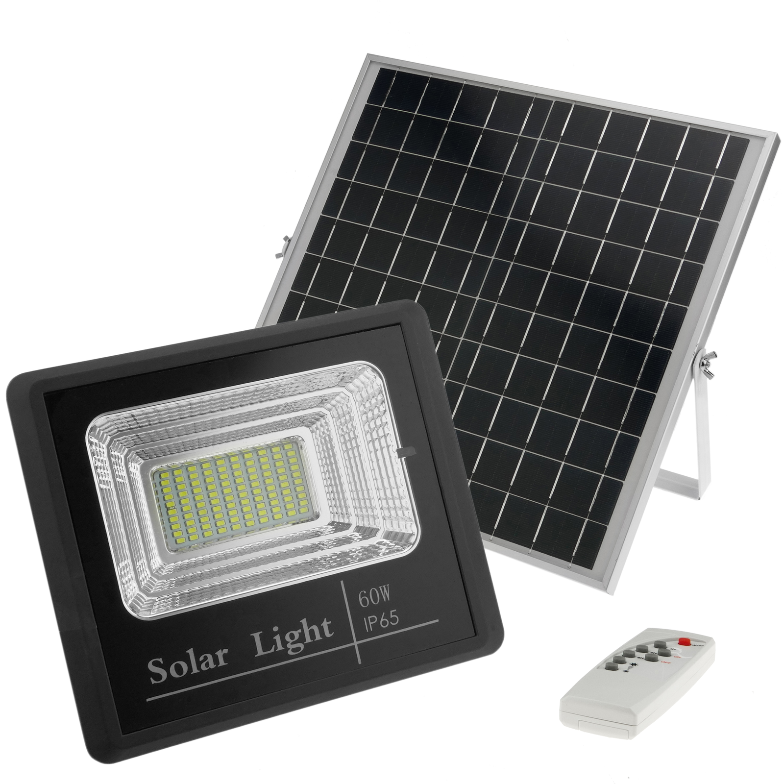 Foco de luz LED de 1100 lm para exterior IP66 con batería recargable 10000  mAh y panel solar - Cablematic