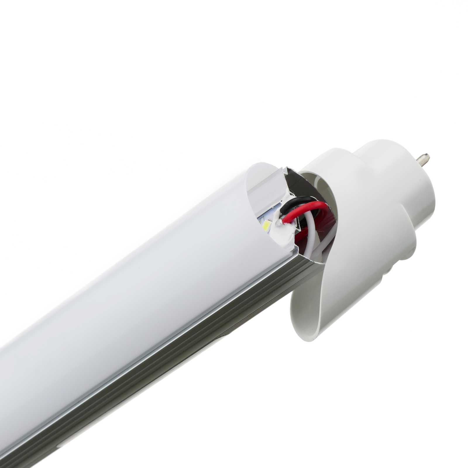 LED tube T8 G13 230VAC 18W white day 6000-6500K 26x1200mm Cablematic