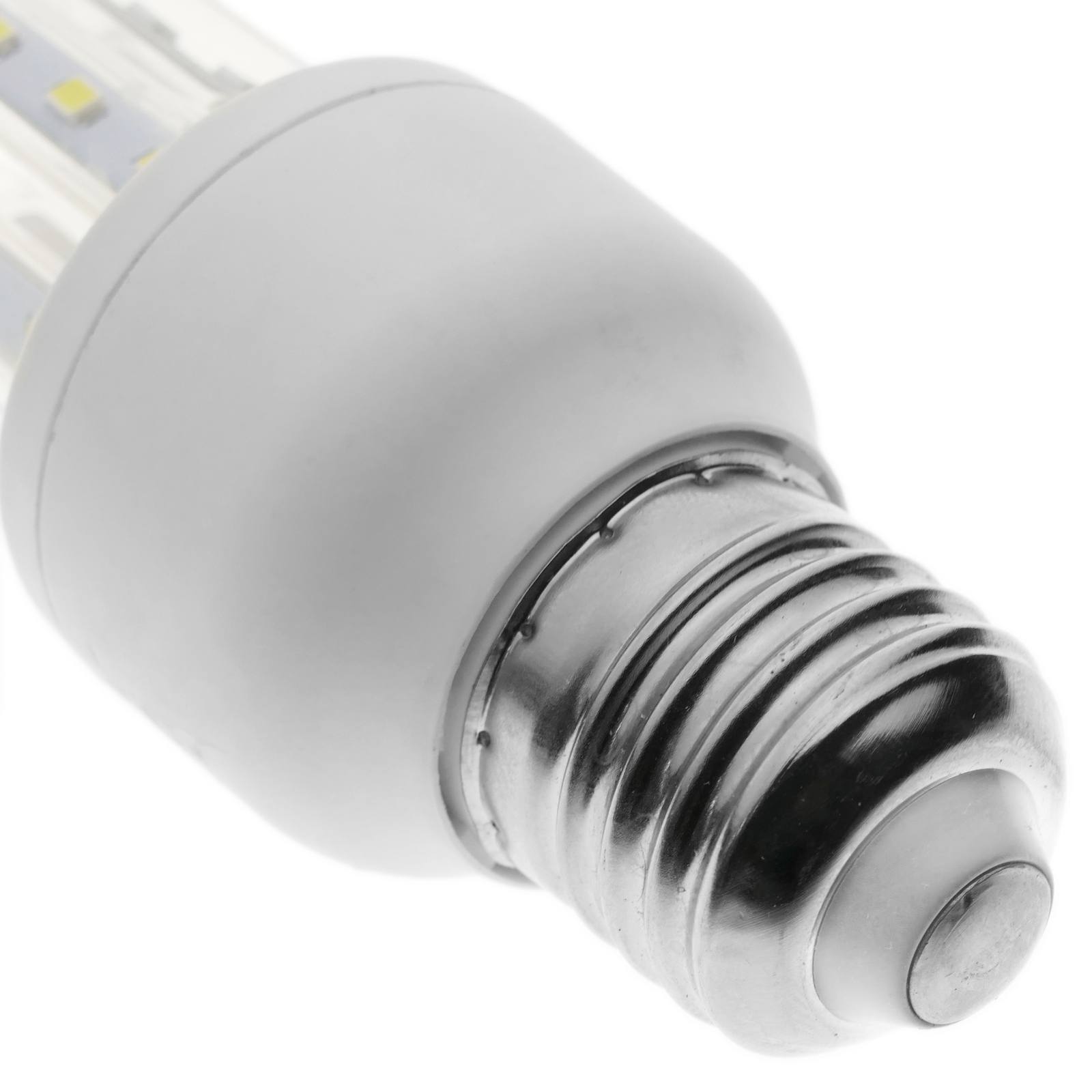 Lampadina a LED 3W E27 luce fredda di giorno 6000K allungata - Cablematic