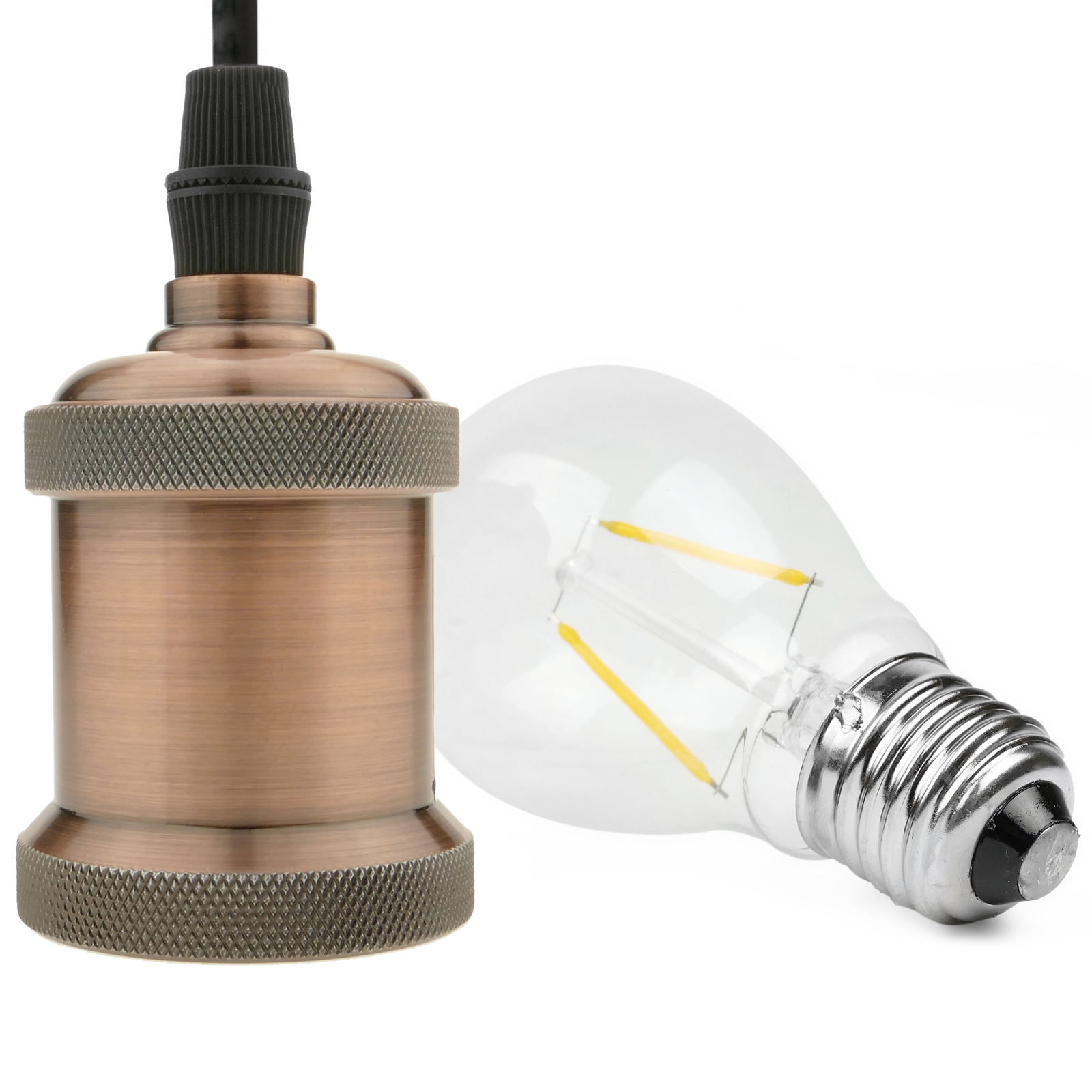 Ampoule LED E27 6W Dimmable Filament Copper Reflect Supreme